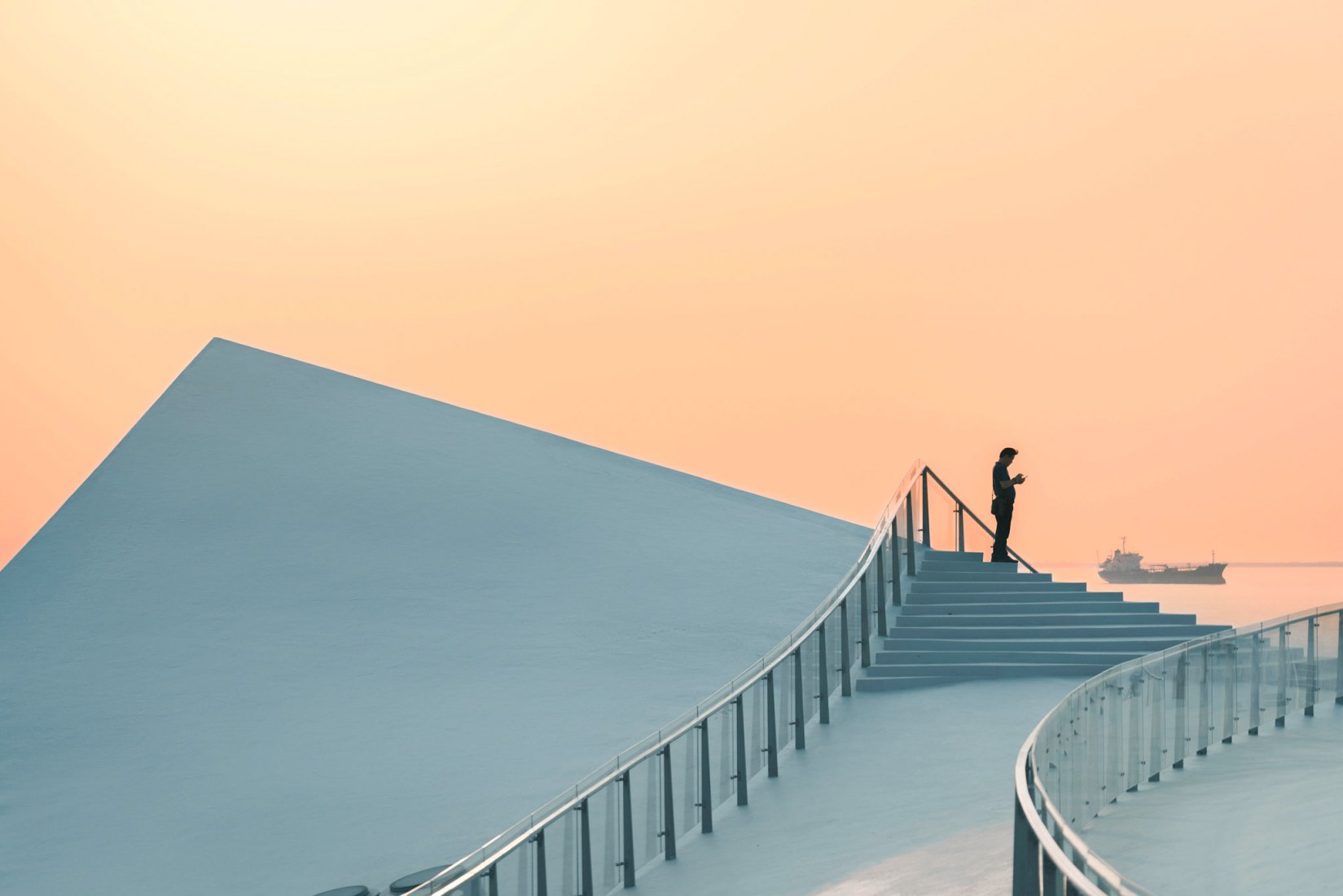 海口海滨公共亭第6号站“天空之山”丨中国海口丨藤本壮介建筑事务所-52