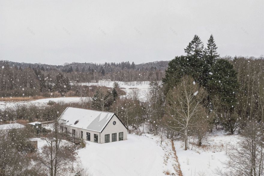 湖滨谷仓屋丨丹麦丨NORM Architects-4