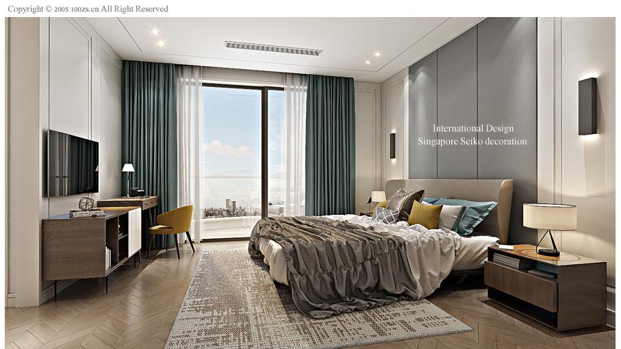 杭州观澜时代国际化风格室内设计-19