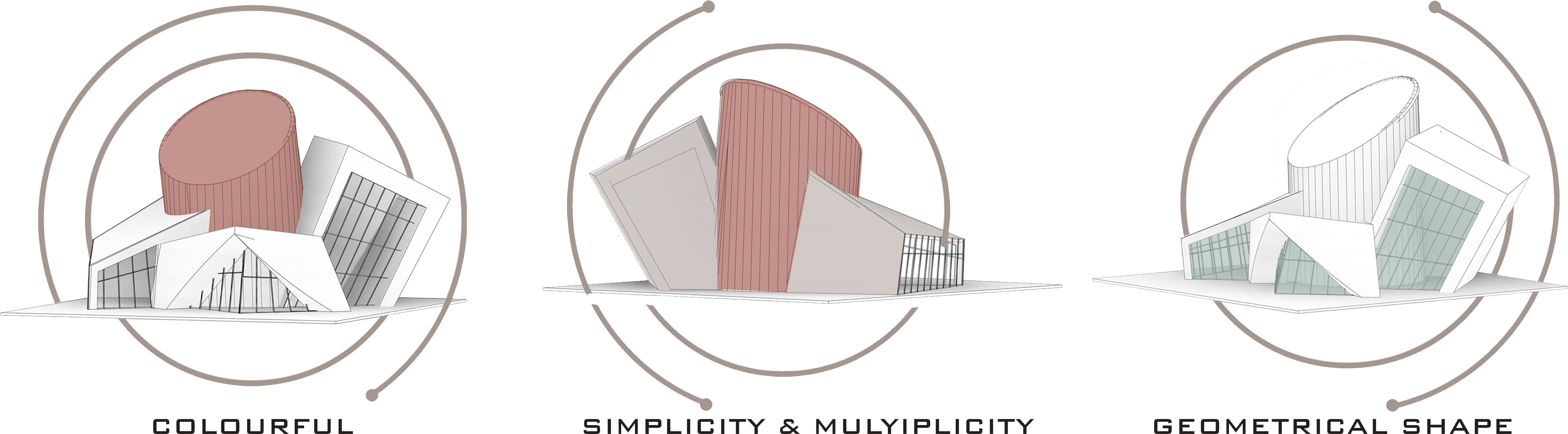 画廊  遵循立体主义流派丨开罗大学工程学院建筑系-6
