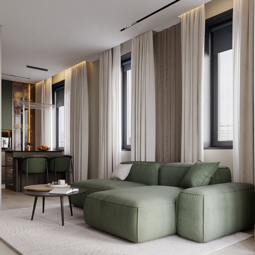 两居室公寓设计项目-3