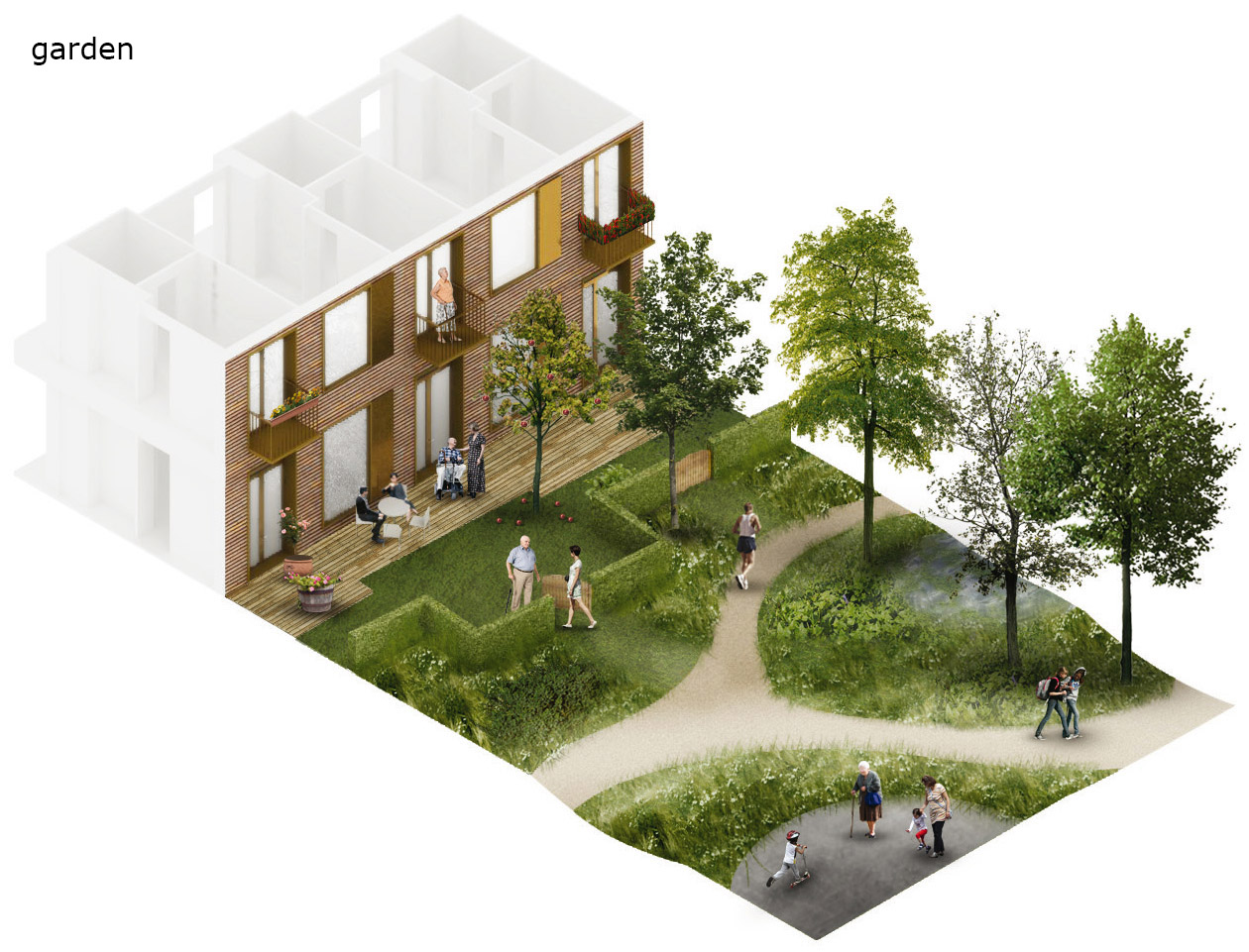 多龄化混居社区，哥本哈根 / C.F. Møller and Tredje Natur-35