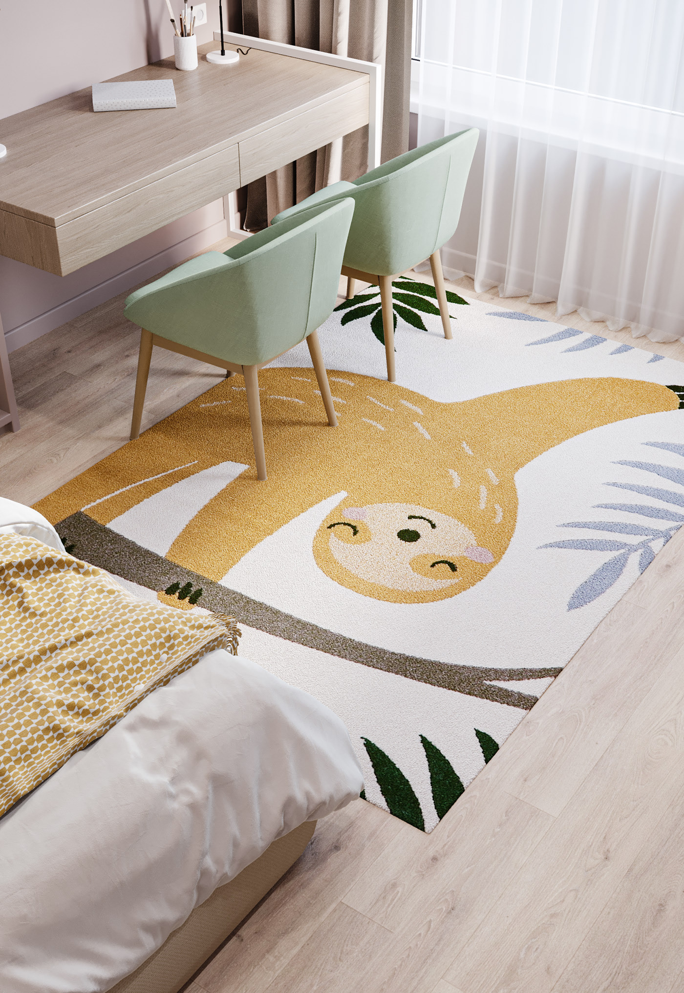 莫斯科多彩色系公寓设计丨俄罗斯莫斯科-19