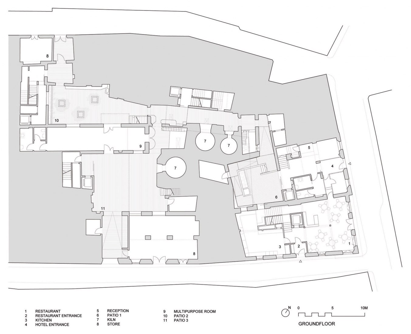 Montalván陶瓷园区酒店及餐厅丨西班牙塞维利亚丨AF6 Arquitectura-38