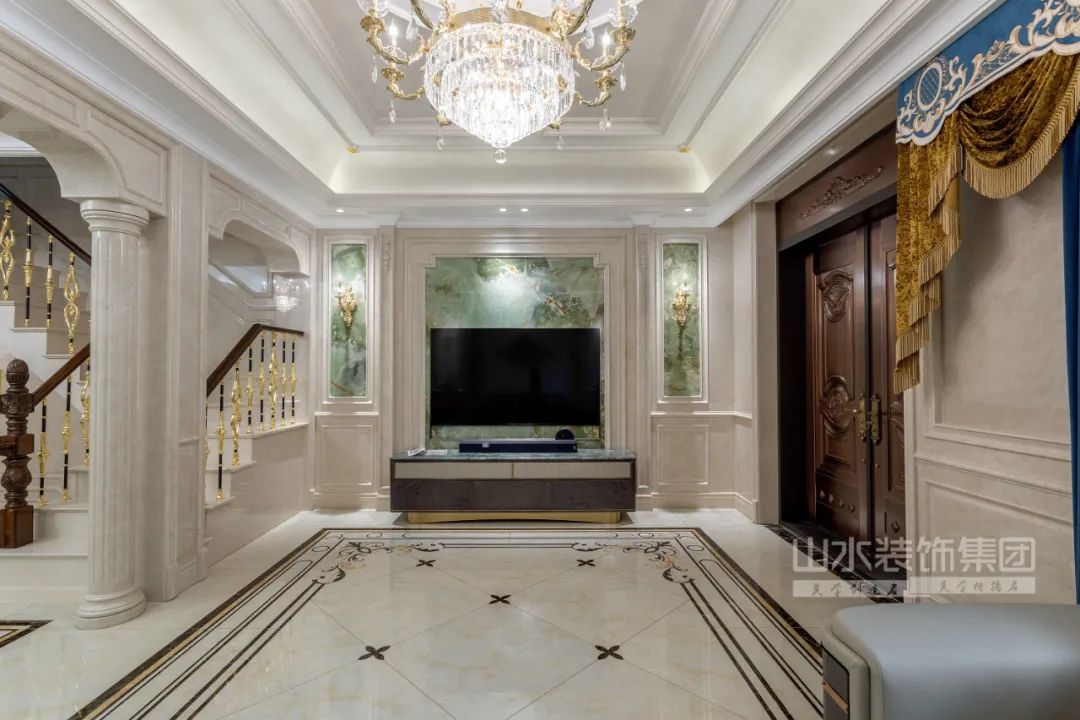 雍景半岛欧式别墅设计丨王晓静-13