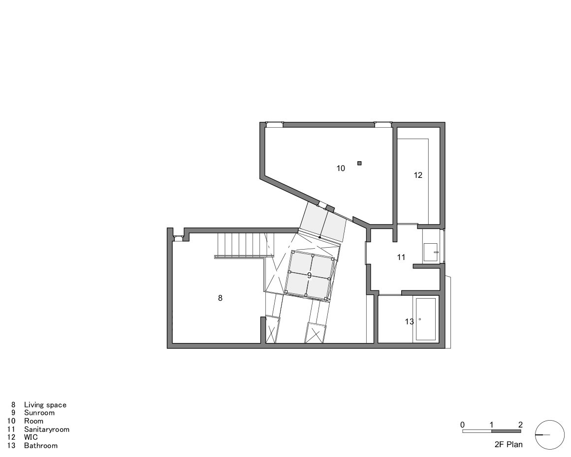 冢口的阳光房住宅丨日本丨FujiwaraMuro Architects-11
