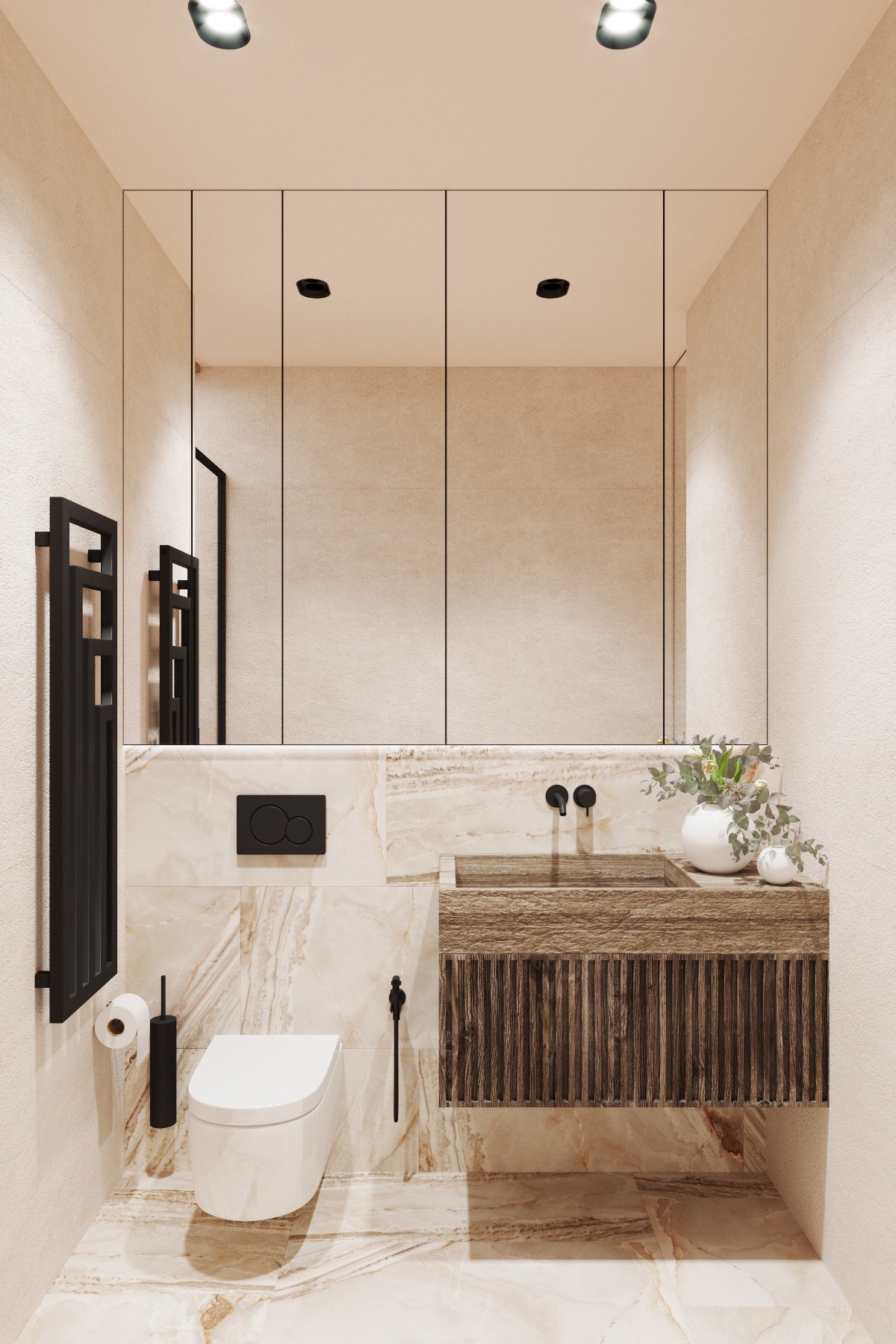 110m2空间设计--自然元素，温馨又高级！-20