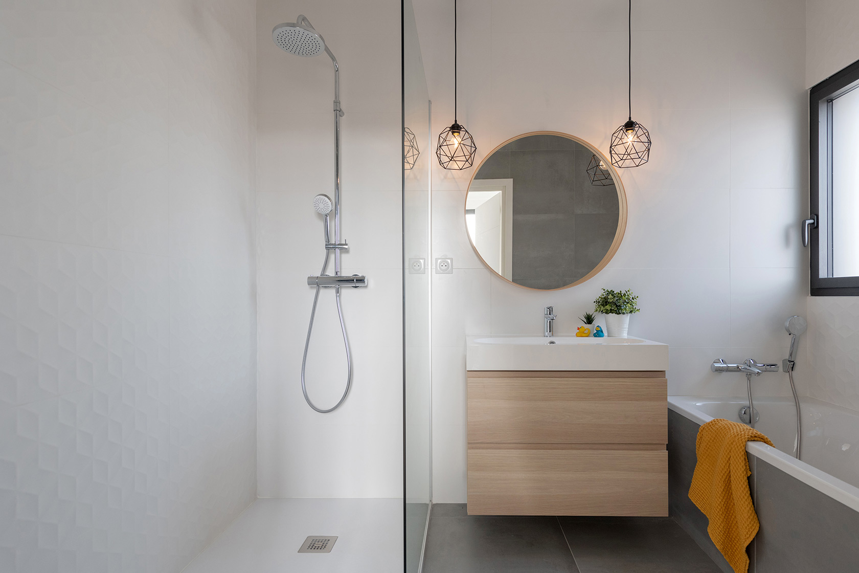 村庄房屋改造成现代别墅项目丨法国丨Soleil Noir（室内建筑师）,Skéa Designer-40