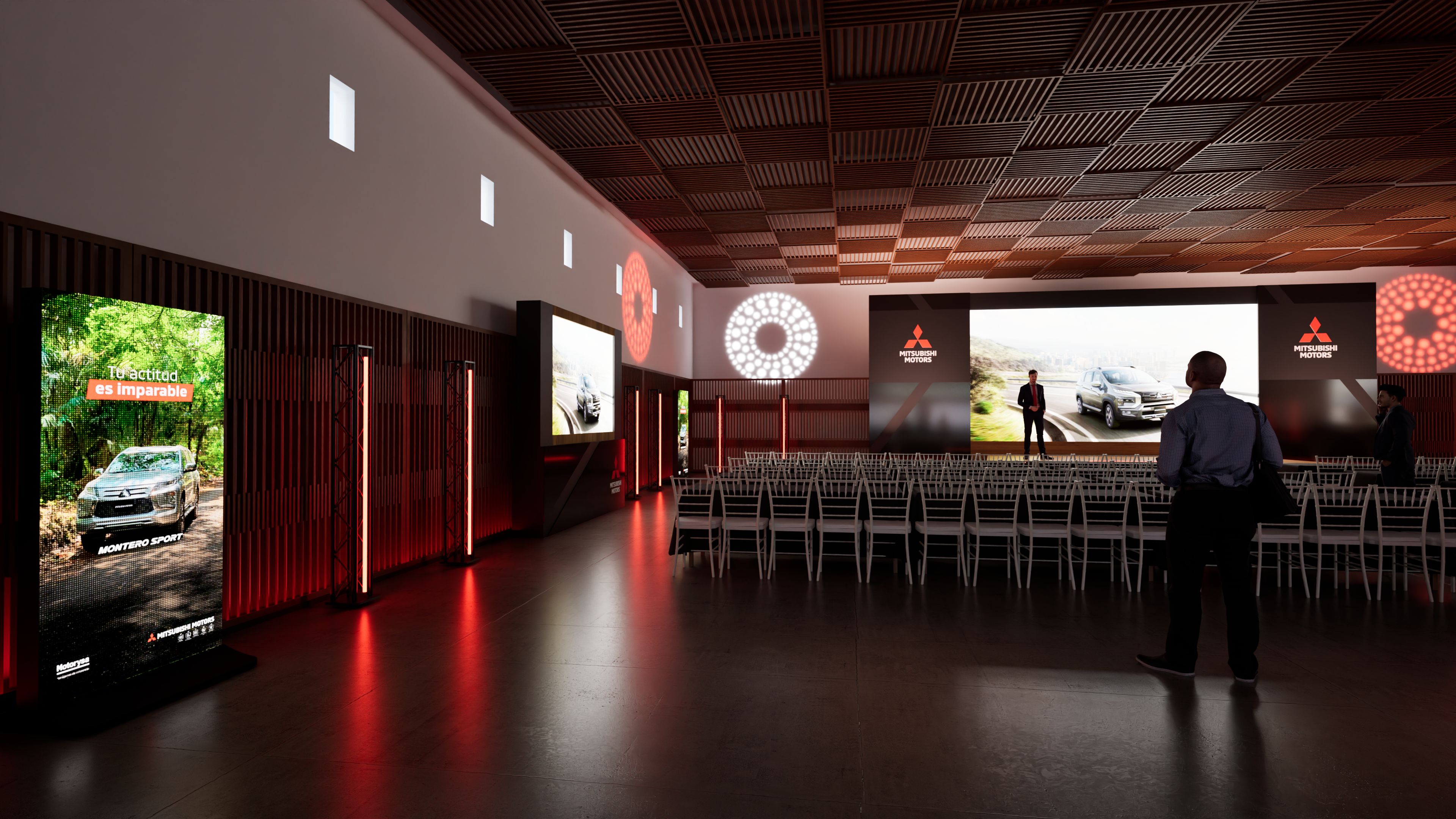 Mitsubishi Kick  Off Meeting场地设计与制作丨墨西哥墨西哥城-16