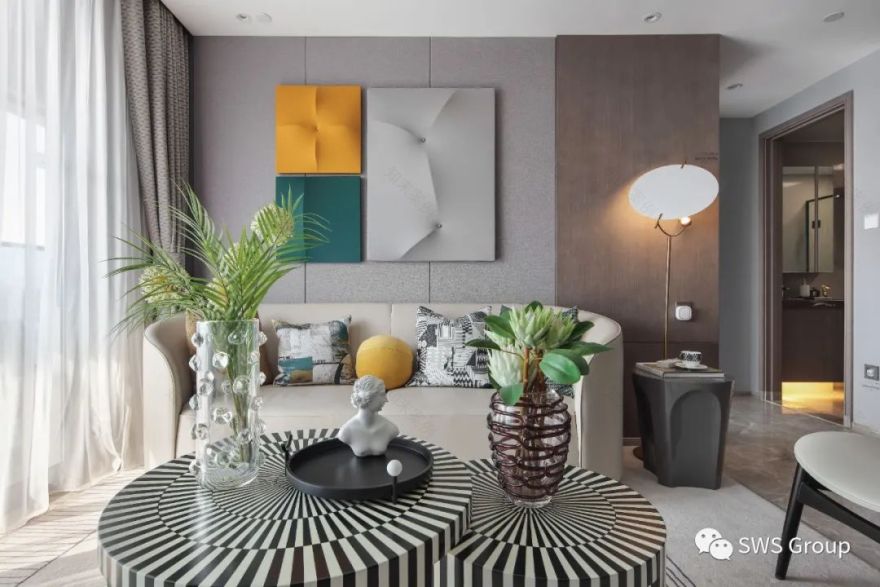 武汉绿城凤起听澜样板间 | 年轻现代的理想居所-61