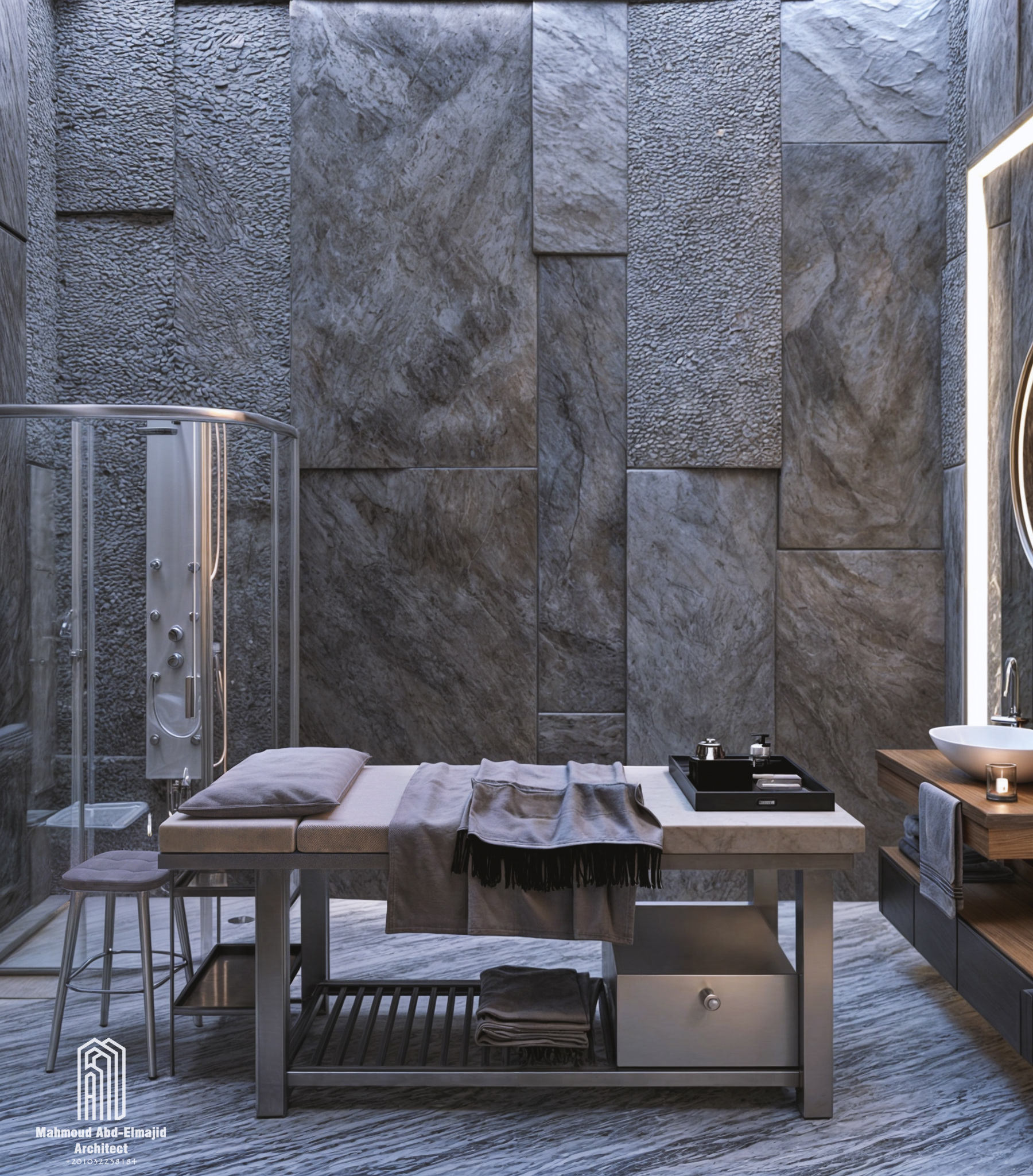 Laguna salon & spa 设计丨阿联酋丨Mahmoud abd elmajied-16