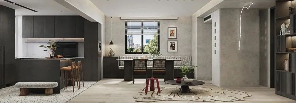 上海 100㎡温居丨中国上海丨田承茂,黄珍珍,黄观富-2