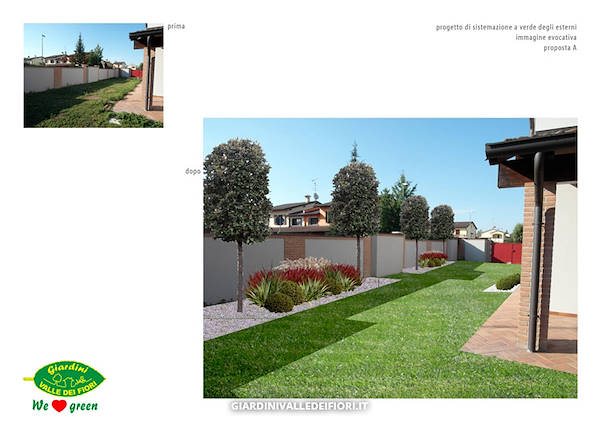 双户住宅花园项目丨GIARDINI Valle dei Fiori-13