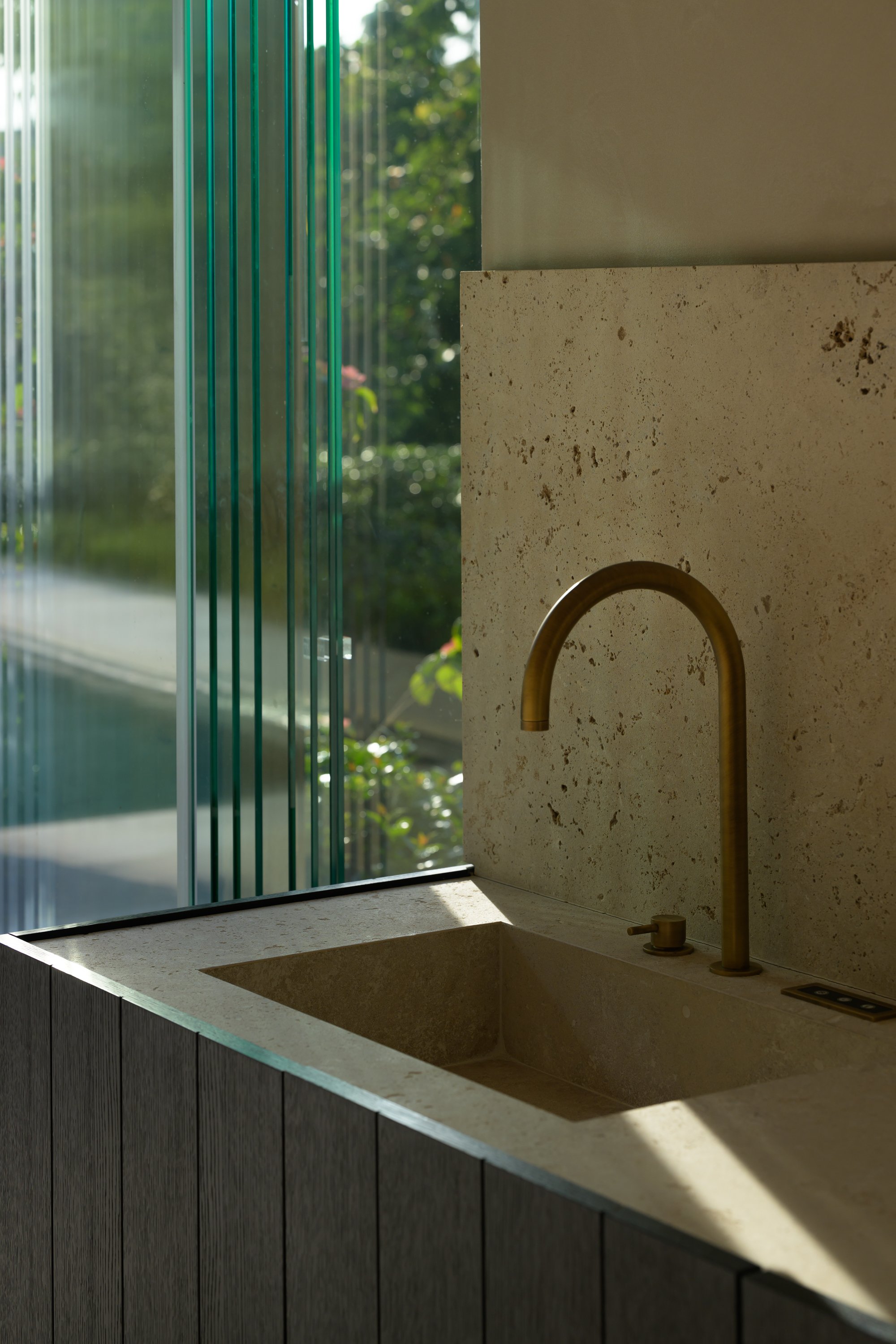 既有住宅带温室,泳池和淋浴墙的扩建项目丨Ai&M bvba-13