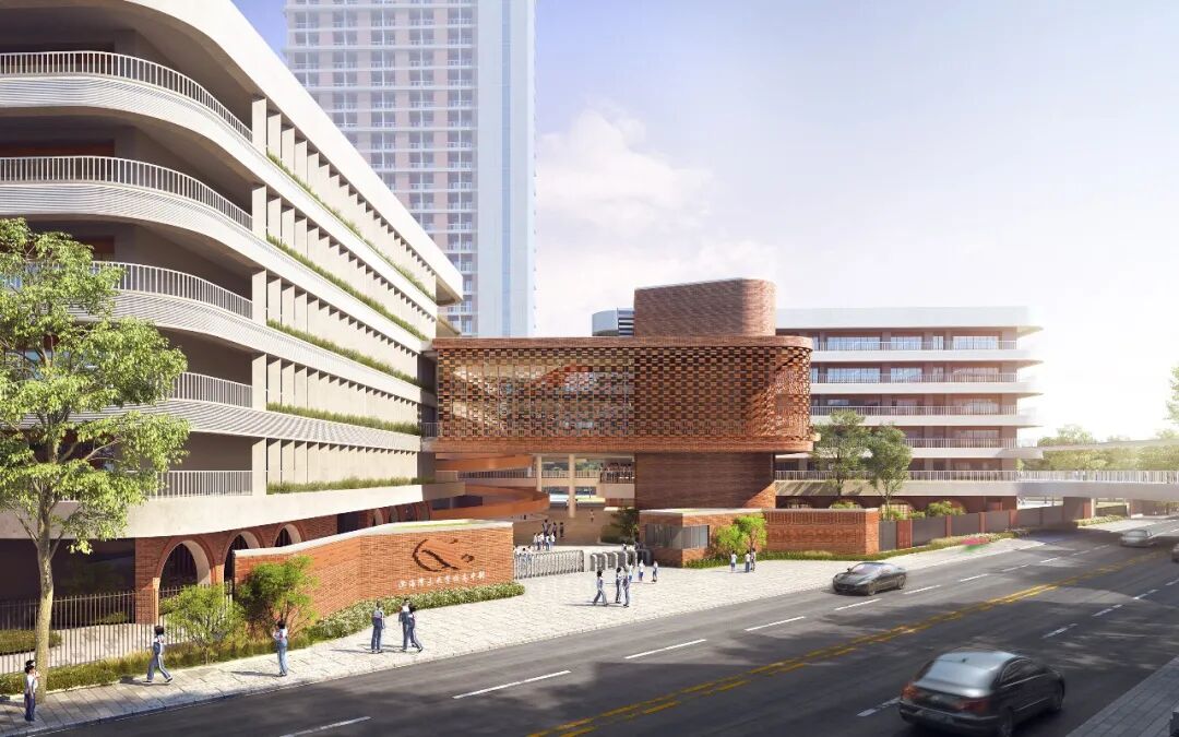 东莞滨海湾未来学校高中校区丨中国东莞丨奥意建筑-8