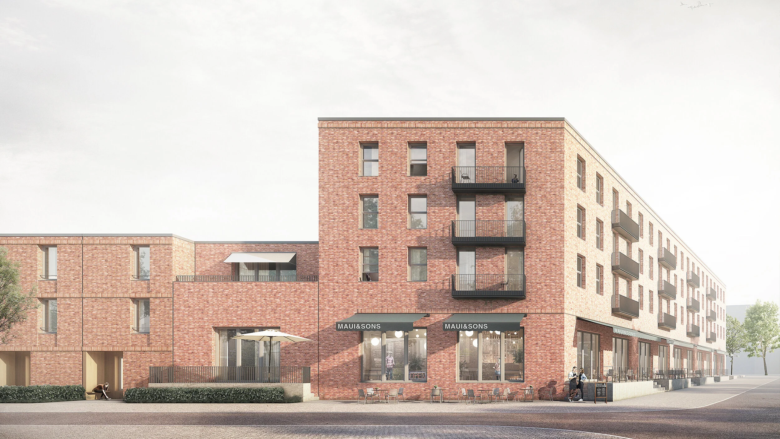 KBS 克龙斯贝格南区住宅区丨德国汉诺威-0