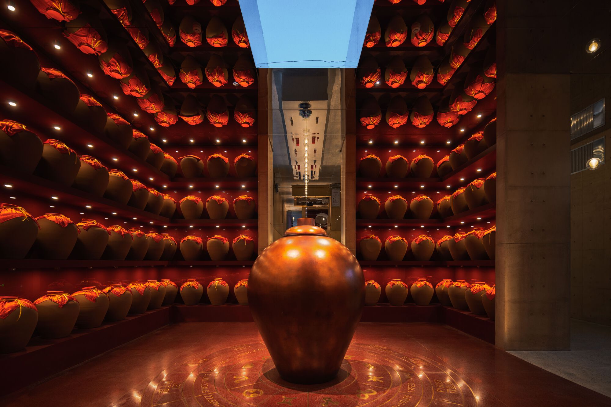 郎酒庄园敬天台悬崖酒文化接待体验中心丨中国四川丨理想建筑设计事务所-34