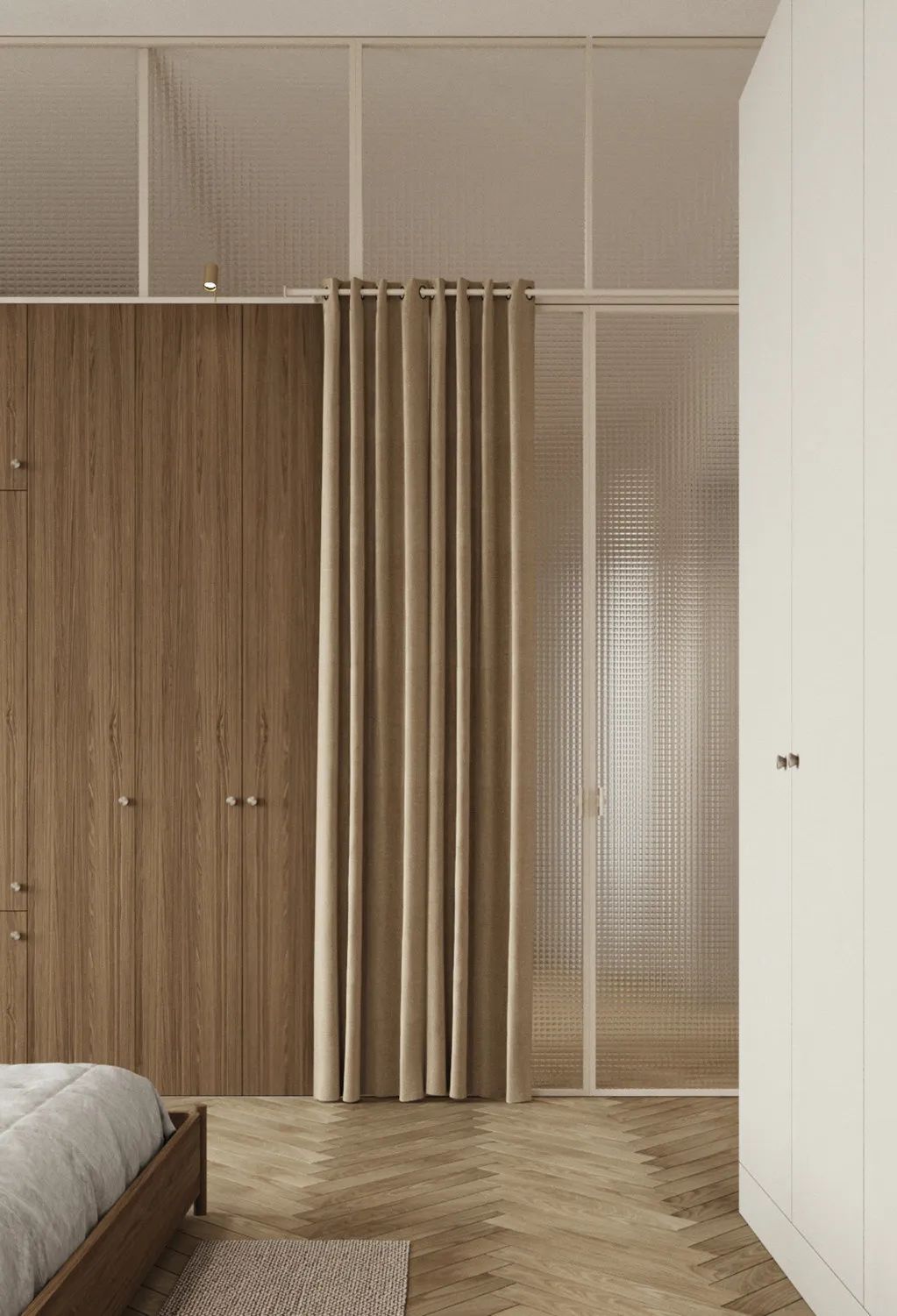 南京金地悦丰华样板间 | 卧室设计新思路-92