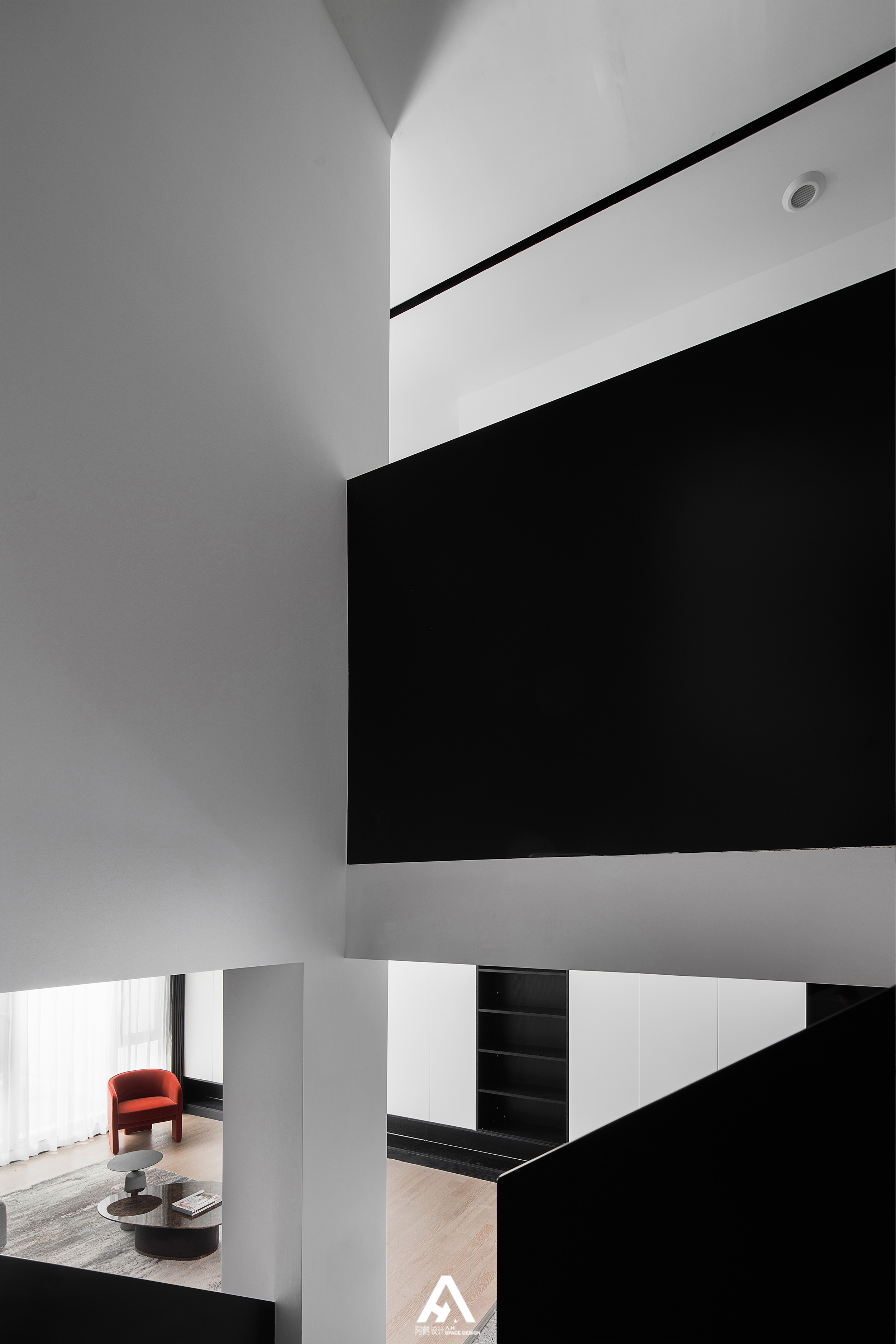 黑白分明的家丨中国南昌丨南昌阿鹤设计工作室-28