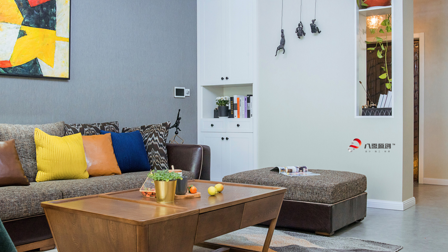 淄博龙凤苑四口之家，现代风打造舒适宜居空间-13