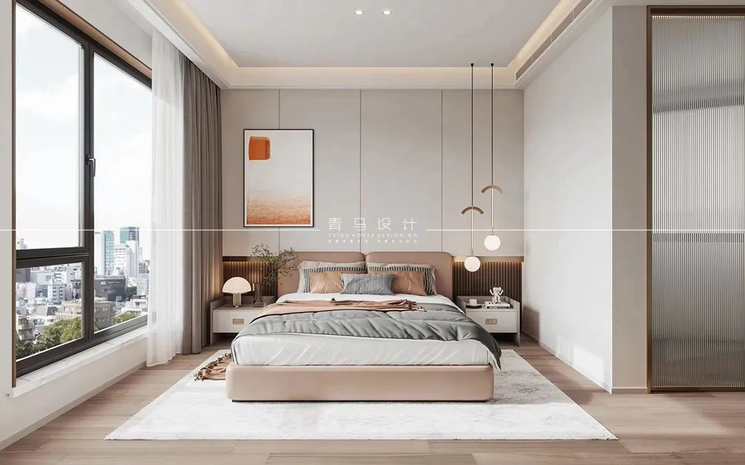 龙湖景粼天序现代别墅设计丨青马别墅空间设计-50