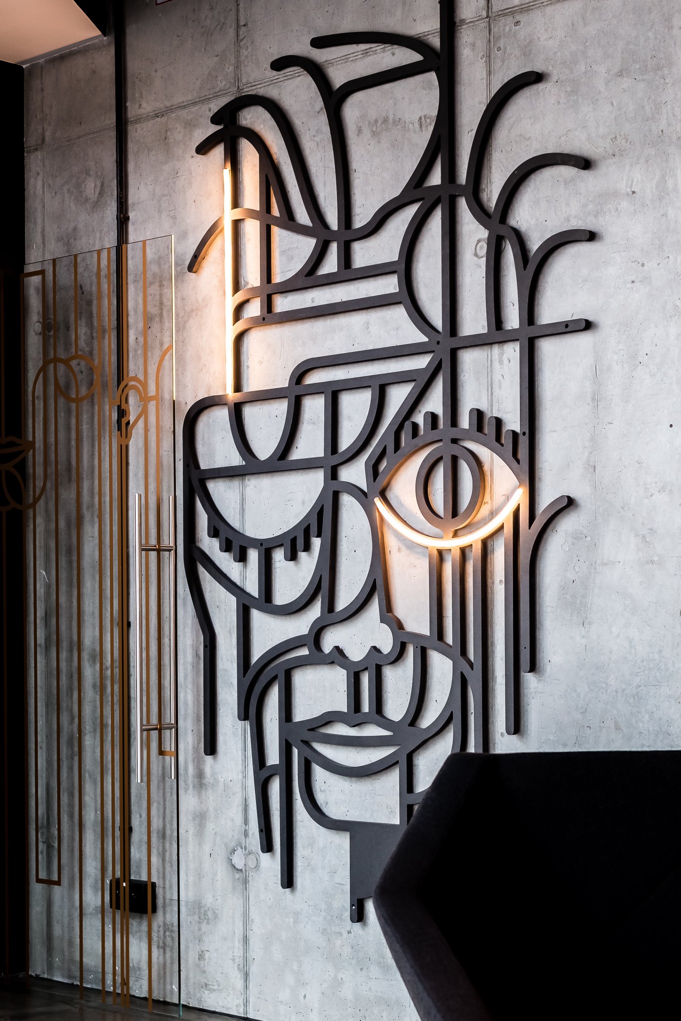 都市之巅 · MUS 餐厅的现代空间设计-6