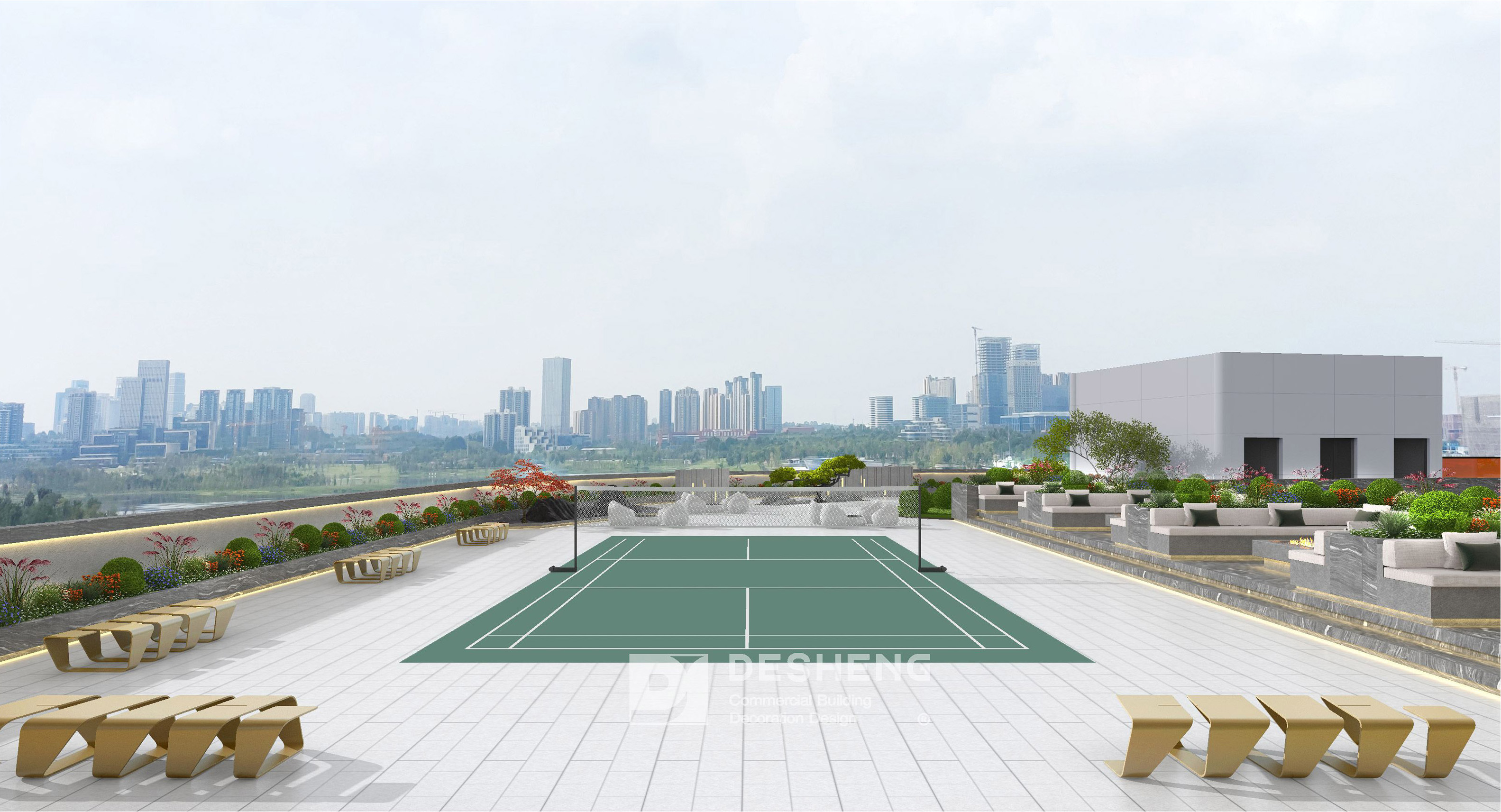 德盛装饰办公室装修案例宝朗实业-44