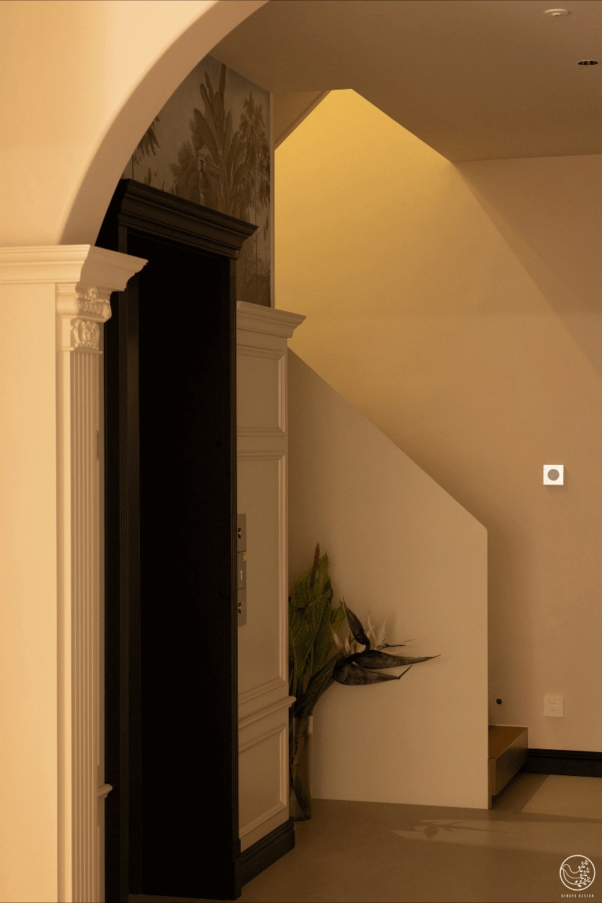 300㎡跃层，在光与曲线里，把生活安稳下来-51