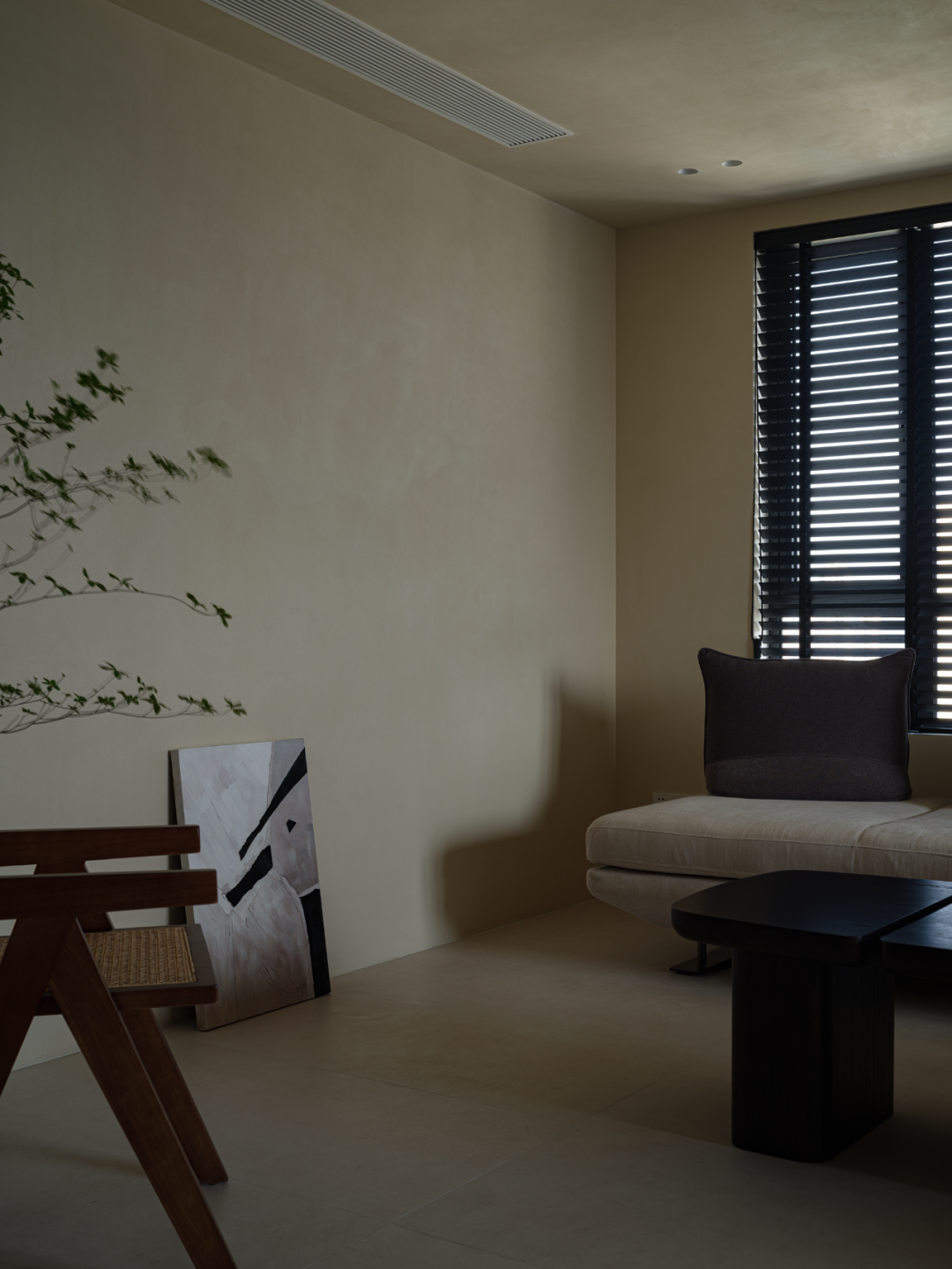 暖黄色宁静住宅丨中国武汉丨大思-23