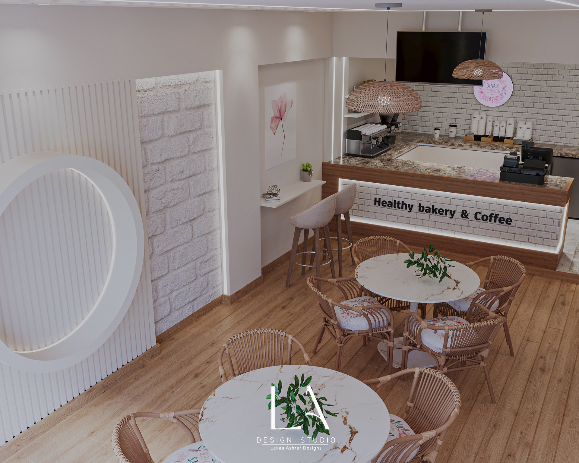 面包店与咖啡馆设计丨Lekaa Ashraf（L.A Design Studio）-11