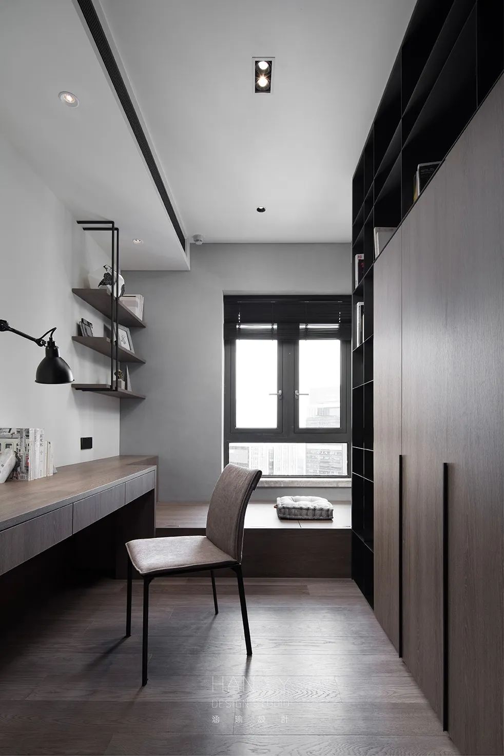 90 后建筑师小夫妻的现代风家居，中西厨分离打造高级生活-64