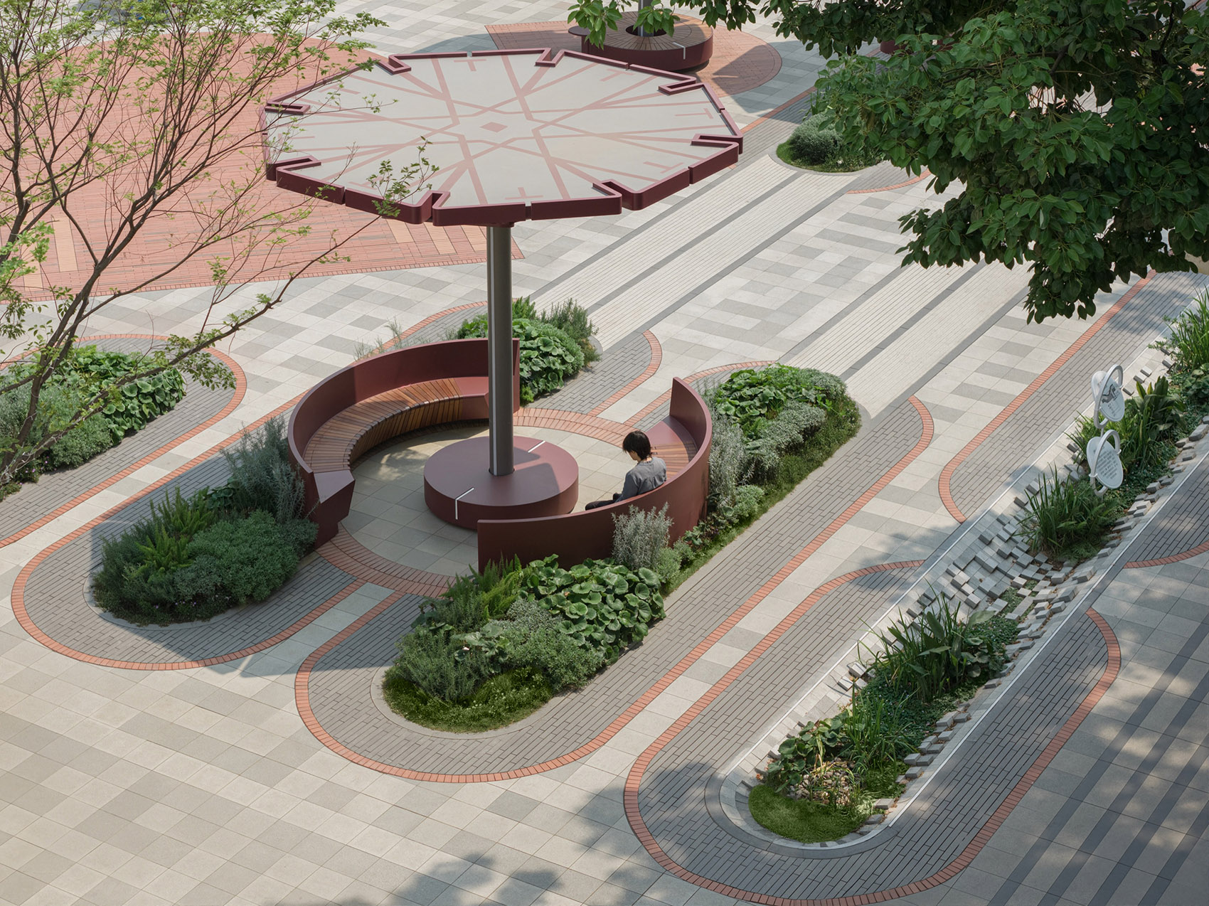 兴安广场丨中国宜昌丨HID翰地景观-90