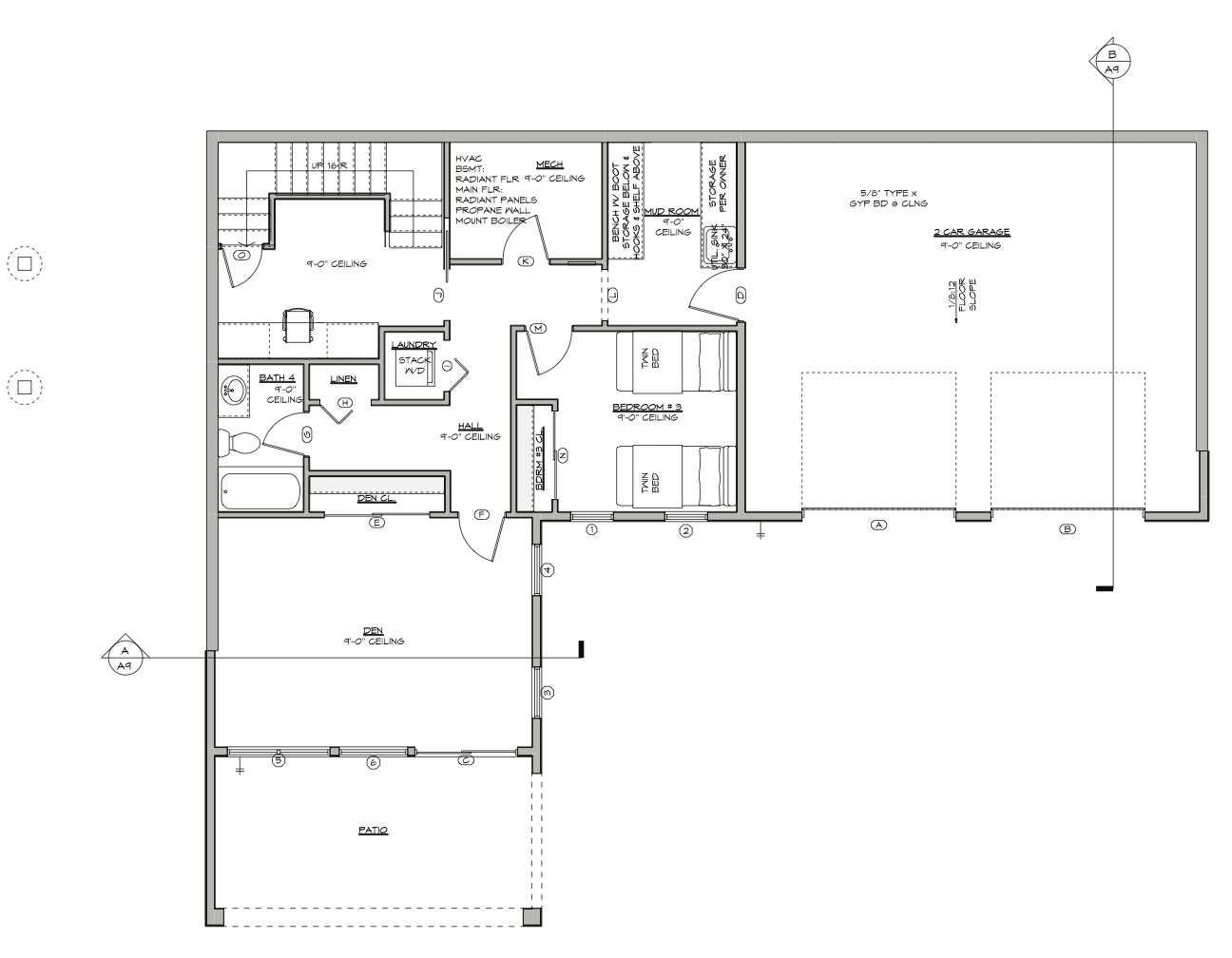 Kingfield Mountain Spec Home — Meldrum Design-6