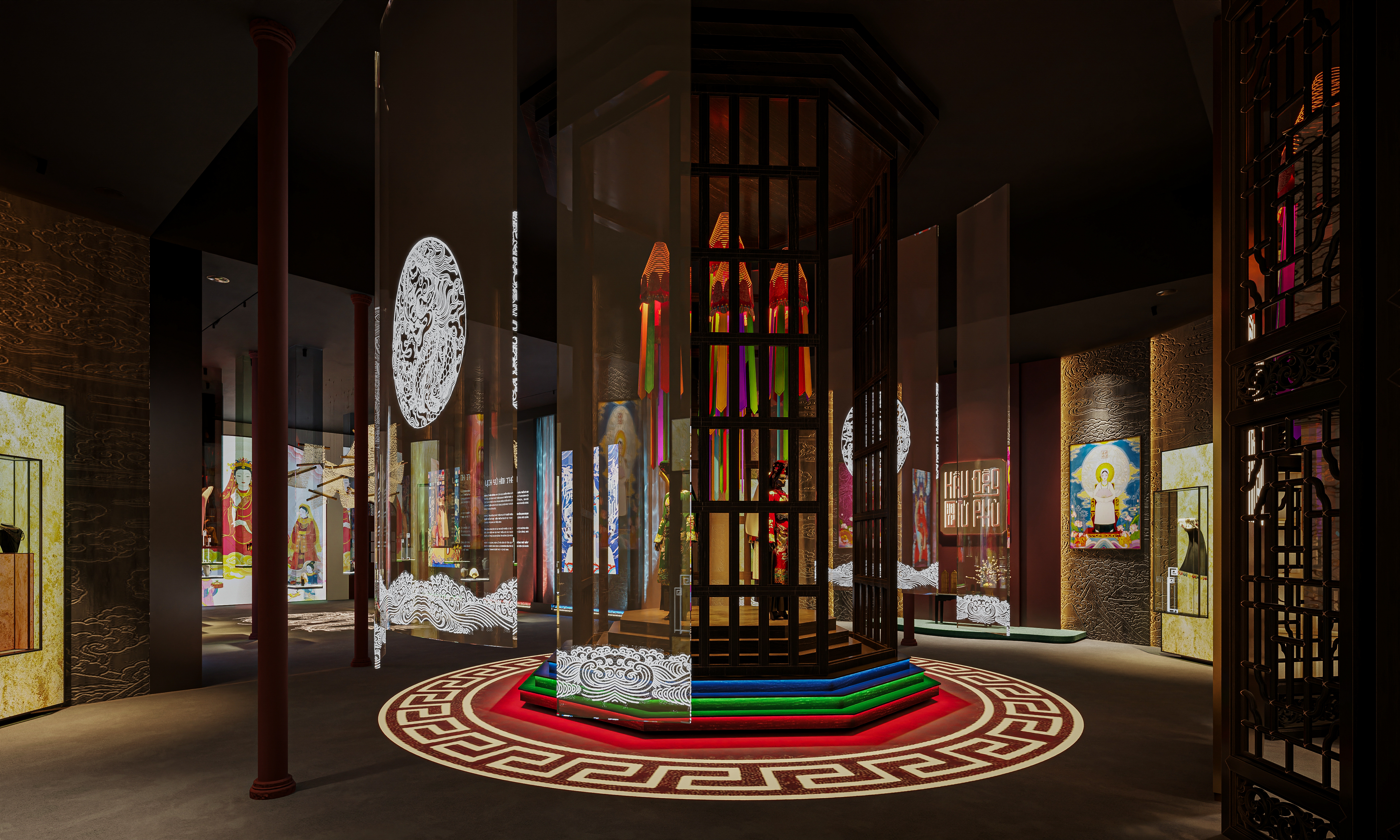 “Hầu Đồng Tứ Phủ”艺术展-12