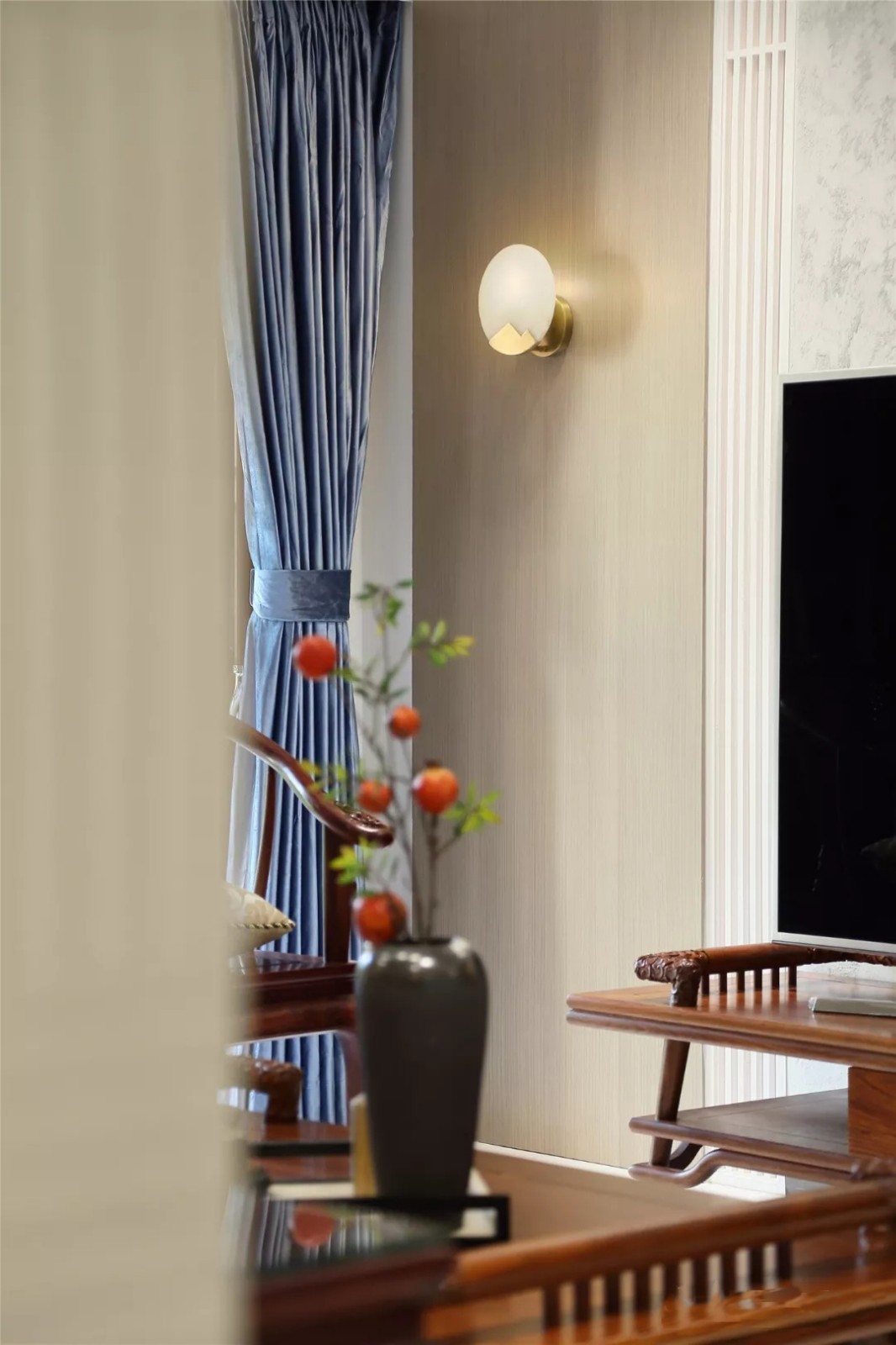 南京融侨中央花园 134㎡现代中式空间，儒雅高贵的美学底蕴-12