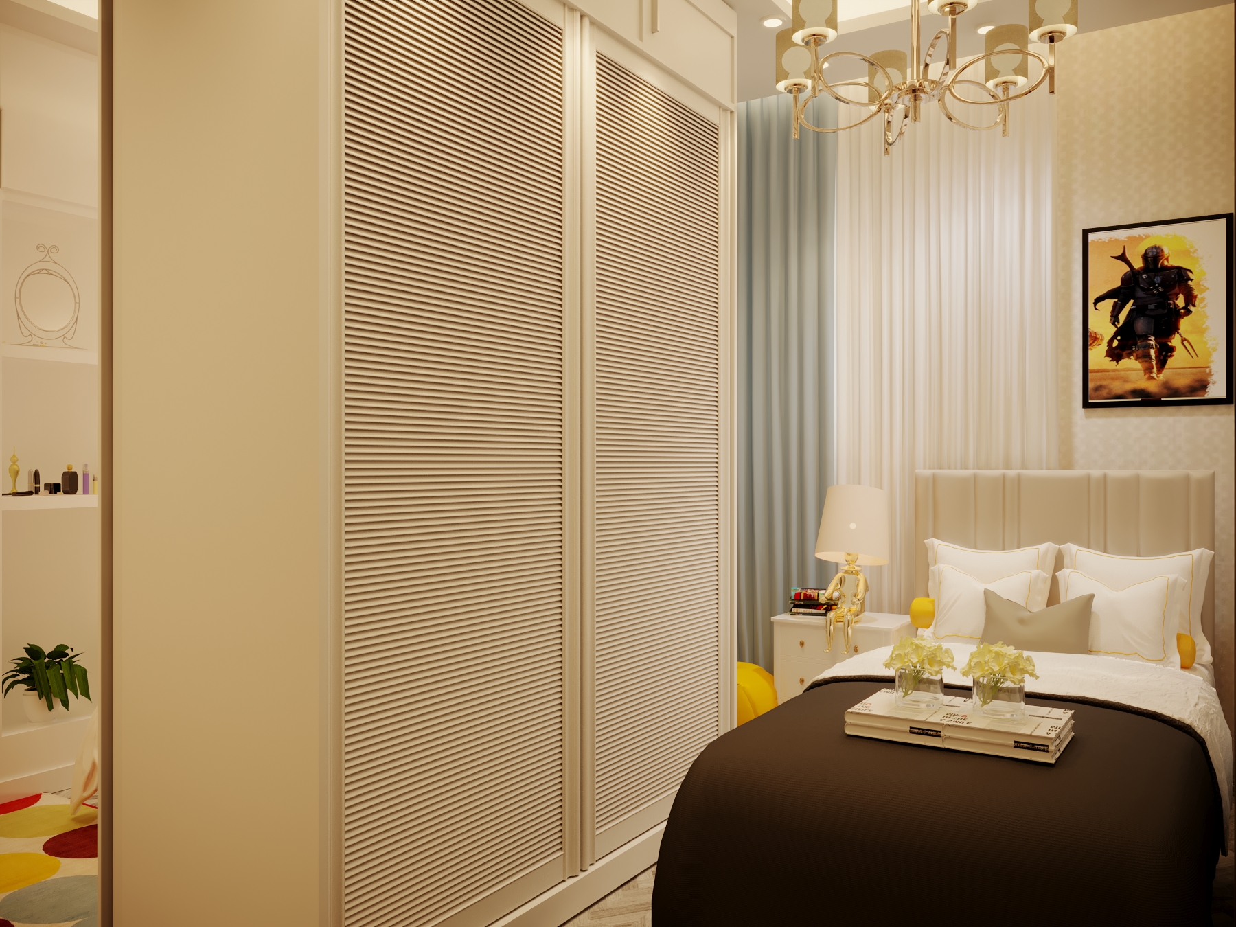 A shared bedroom between a girl and a boy-2