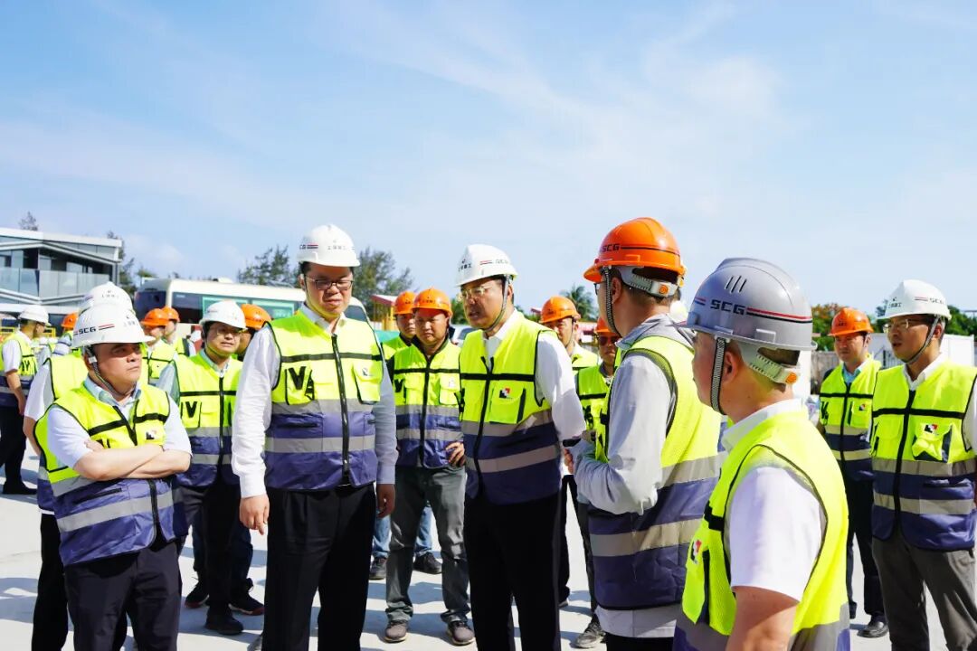 叶卫东调研三亚国际免税城酒店项目-1