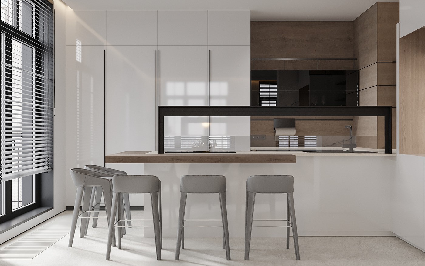 高级简约灰白空间  大气简洁！-4