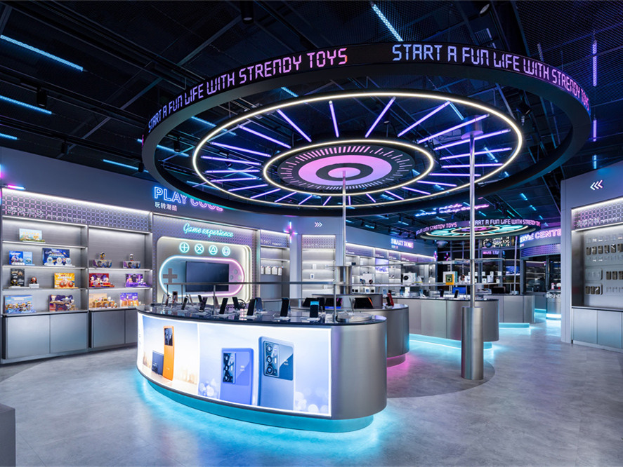 上海苏宁 3C 潮玩体验店丨中国上海丨D&M 创意-2