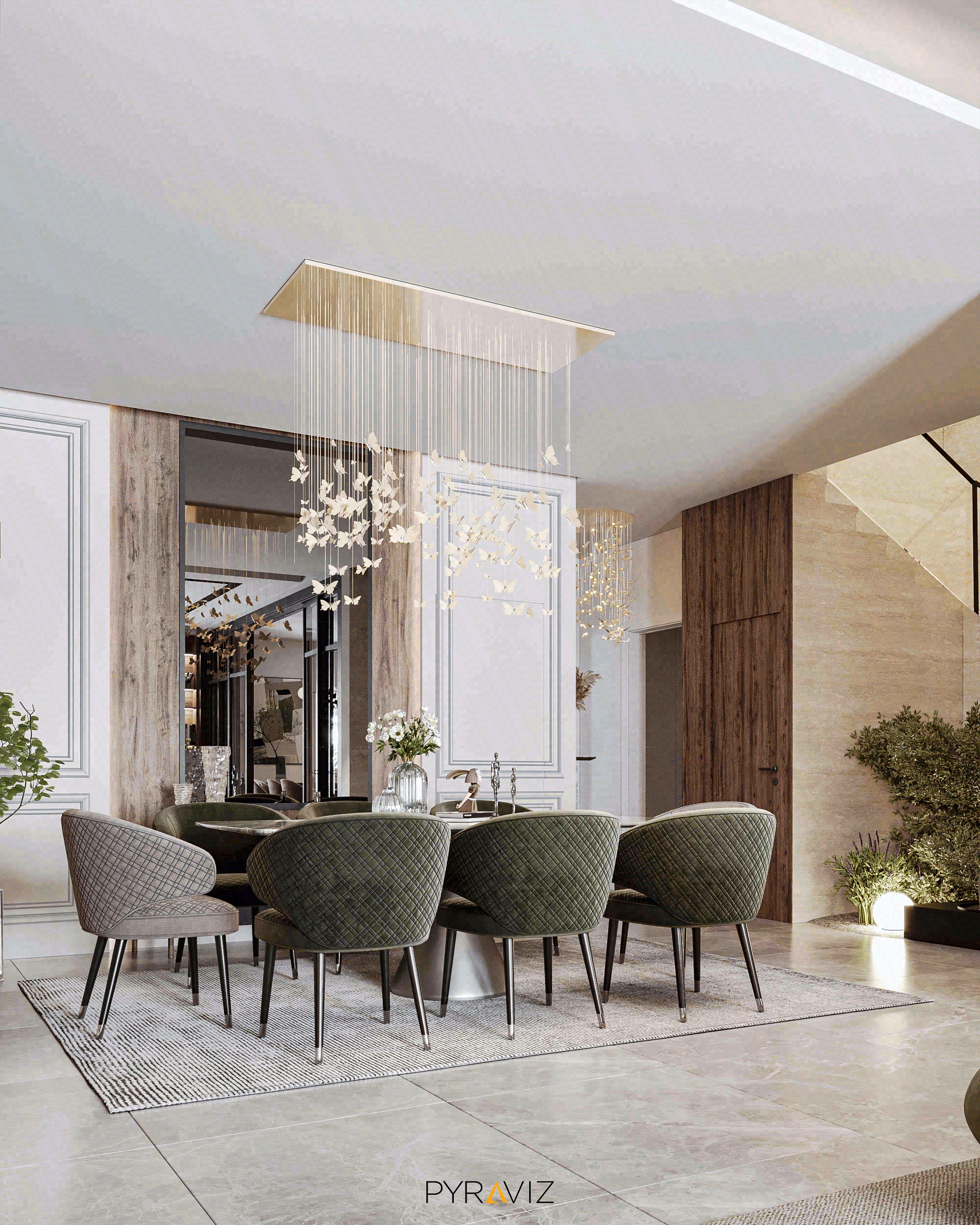 私人新古典主义别墅丨沙特阿拉伯利雅得丨PYRAVIZ-6