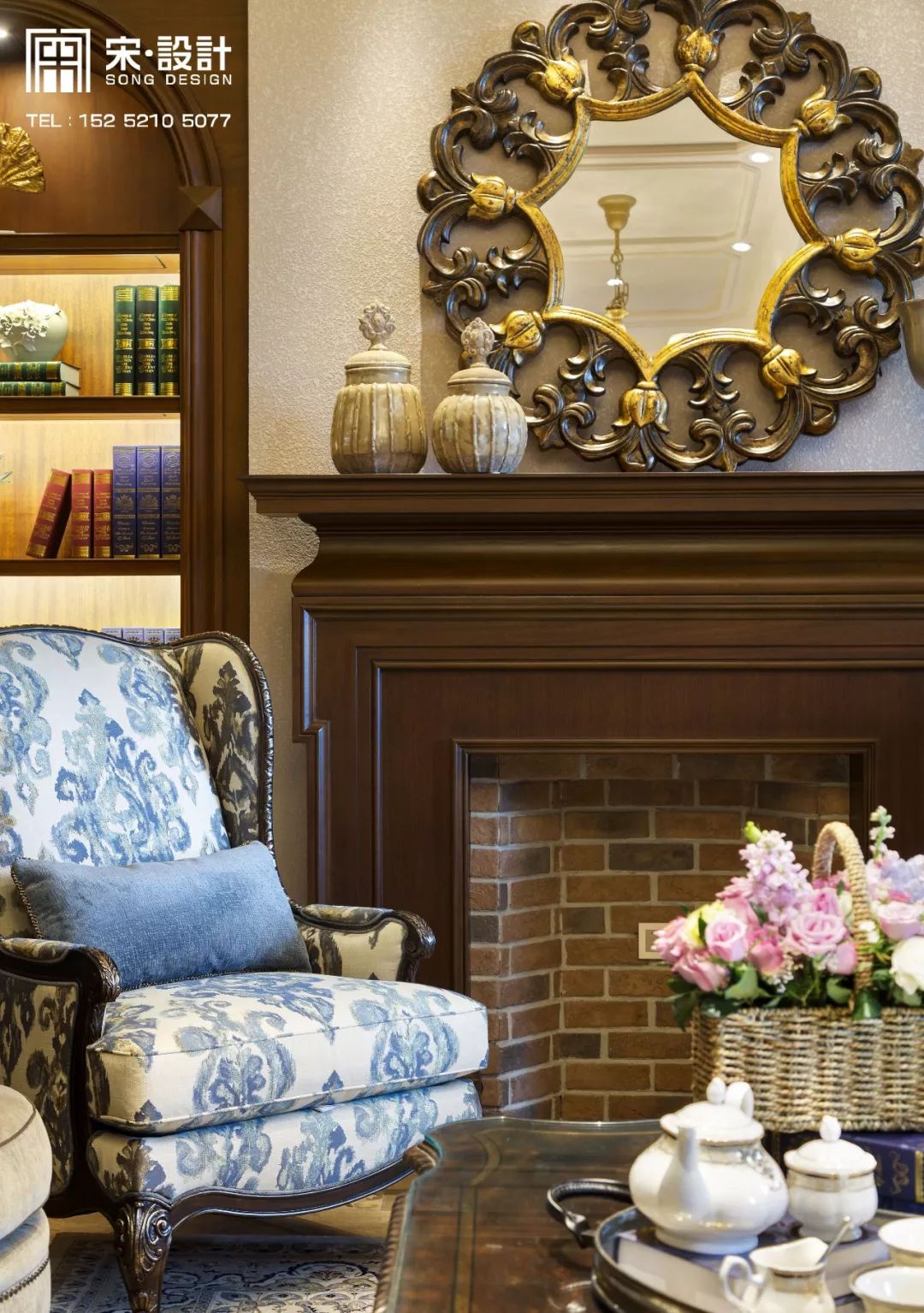 卡梅尔湖畔的复古美式别墅设计-8