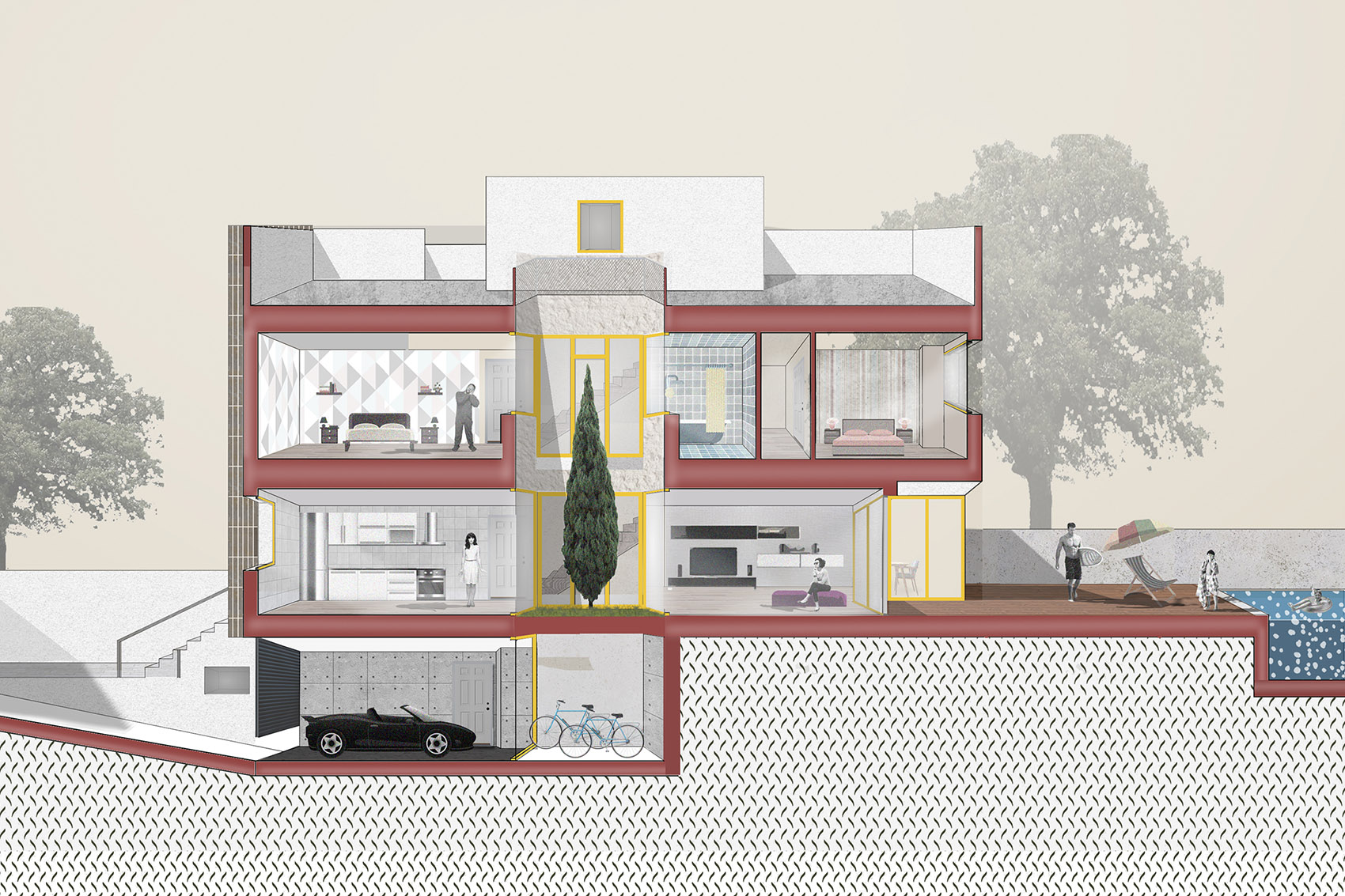 MONTECARMELO联排住宅，马德里 / OOIIO Architecture-48