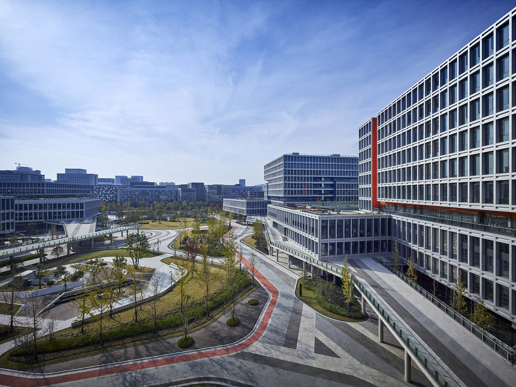 阿里巴巴杭州软件生产基地二期园区规划设计丨中国杭州丨浙江省建筑设计研究院-25
