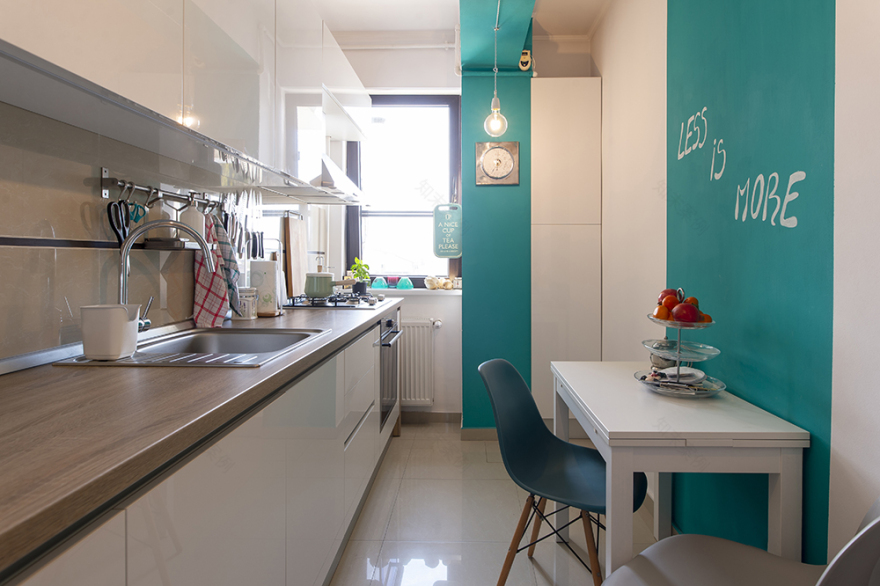 基于画作的布加勒斯特阁楼室内装修丨罗马尼亚布加勒斯特-16