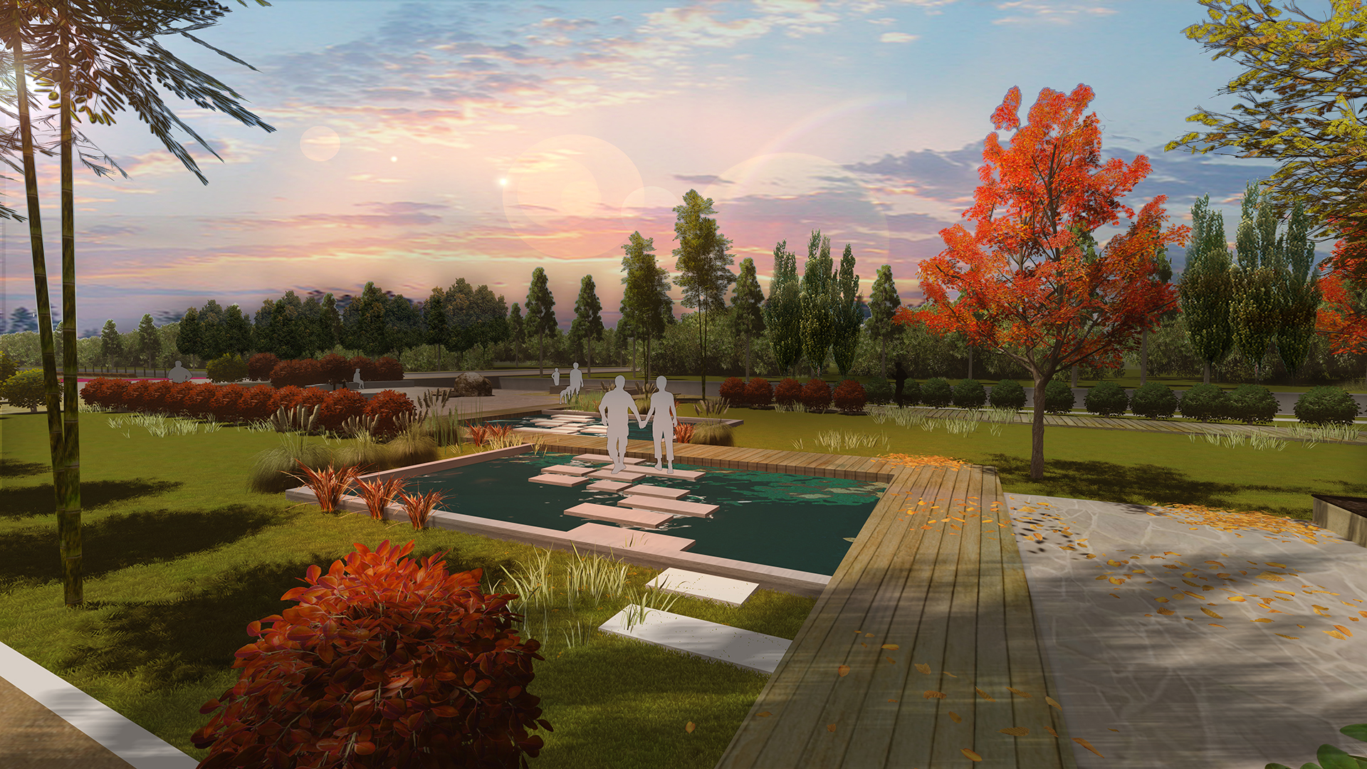 回忆载体 | 滨水道路景观设计-16