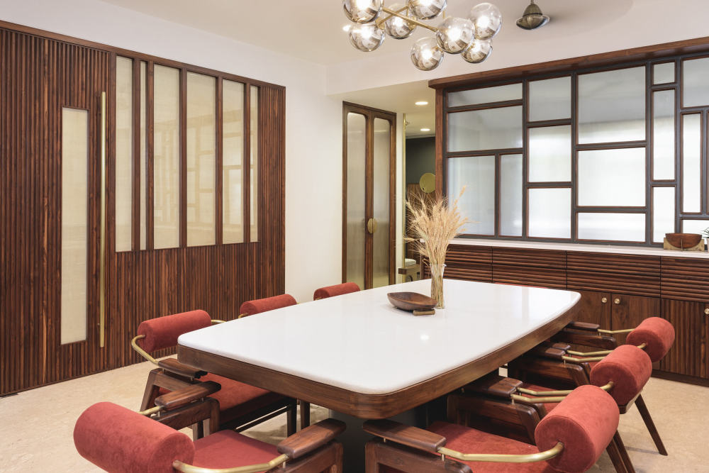 印度家庭公寓设计丨Veeram Shah-25