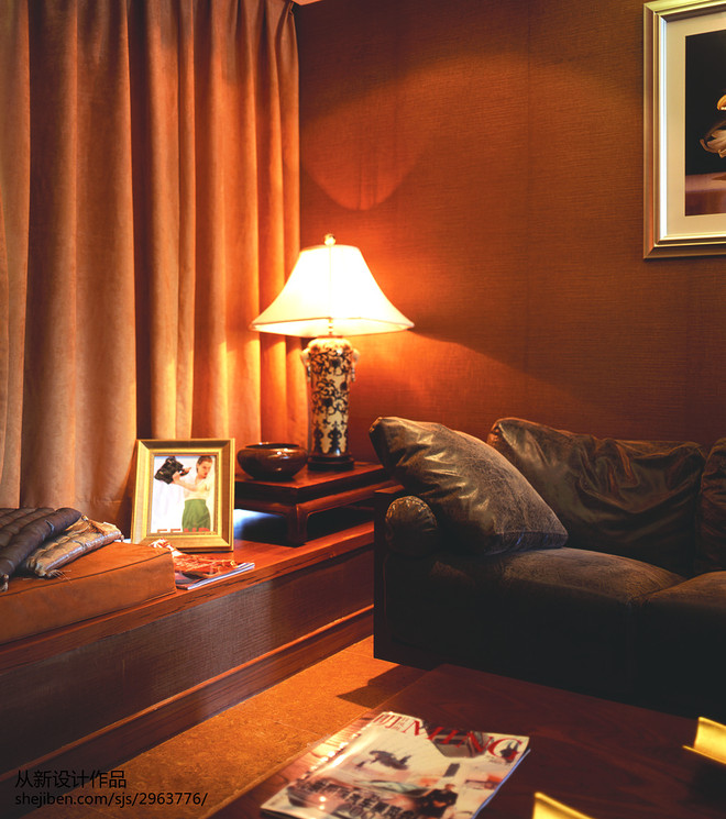 35万元四居及以上140平米珠海中式住宅装修案例丨中国珠海-11