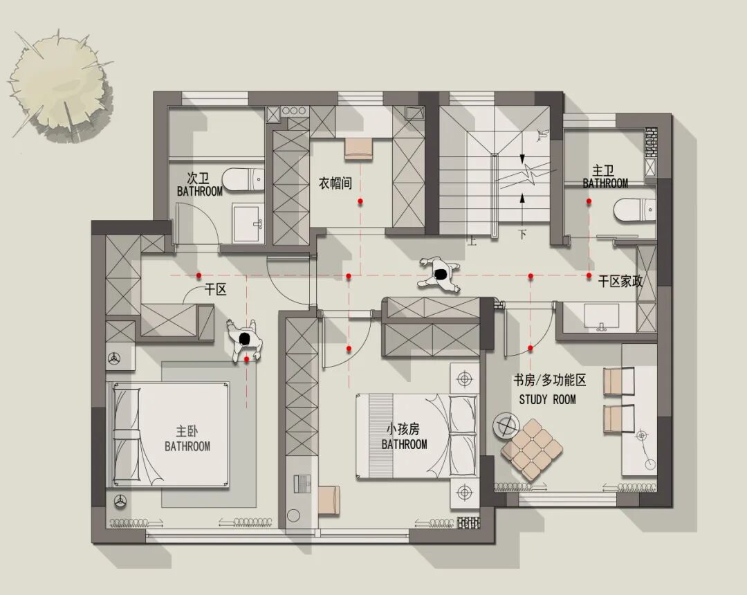 MHOO|翡丽云邸210㎡极简原木风：未说出口的留白-55