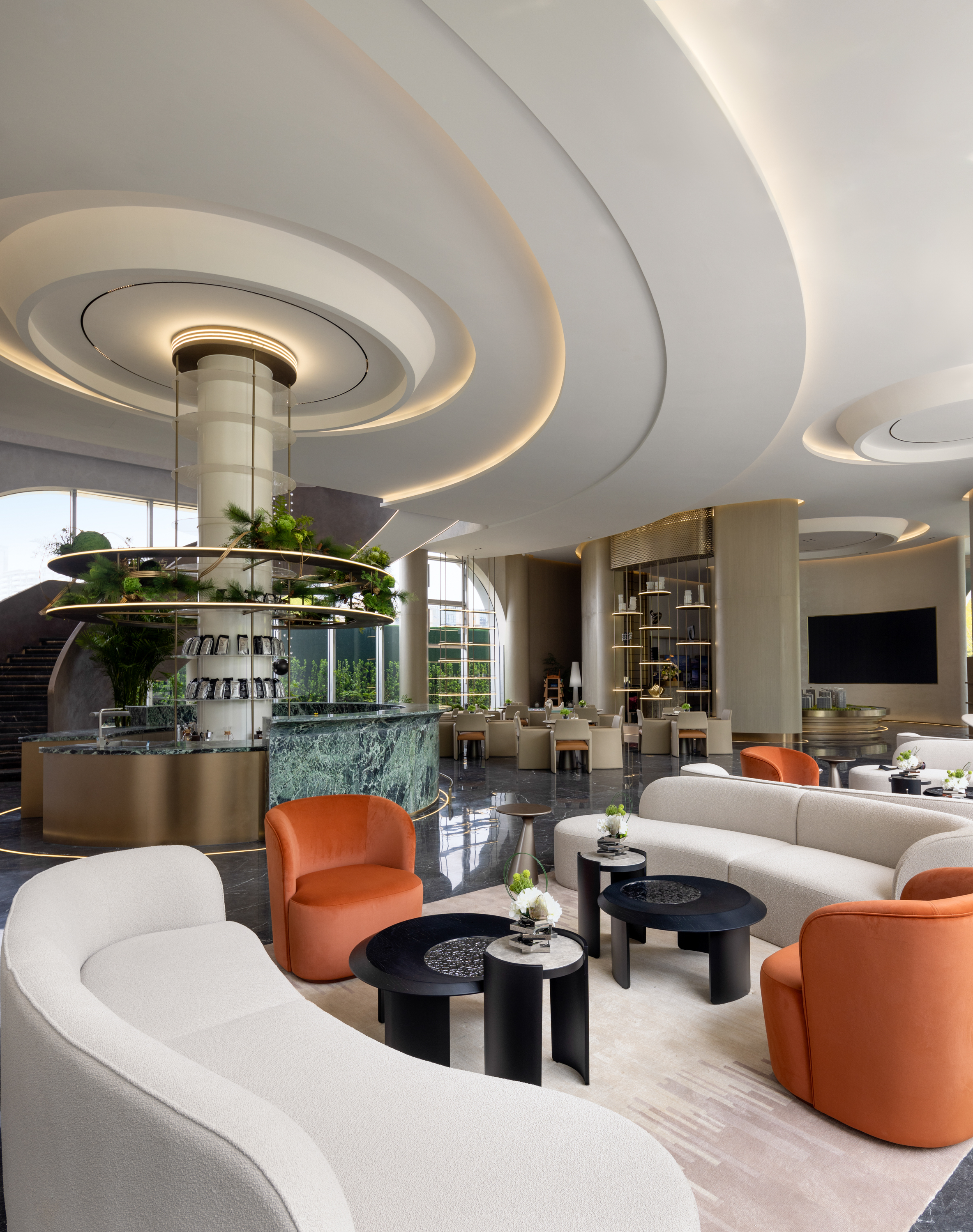 熙和云汀雅园售楼处空间丨域正设计-21