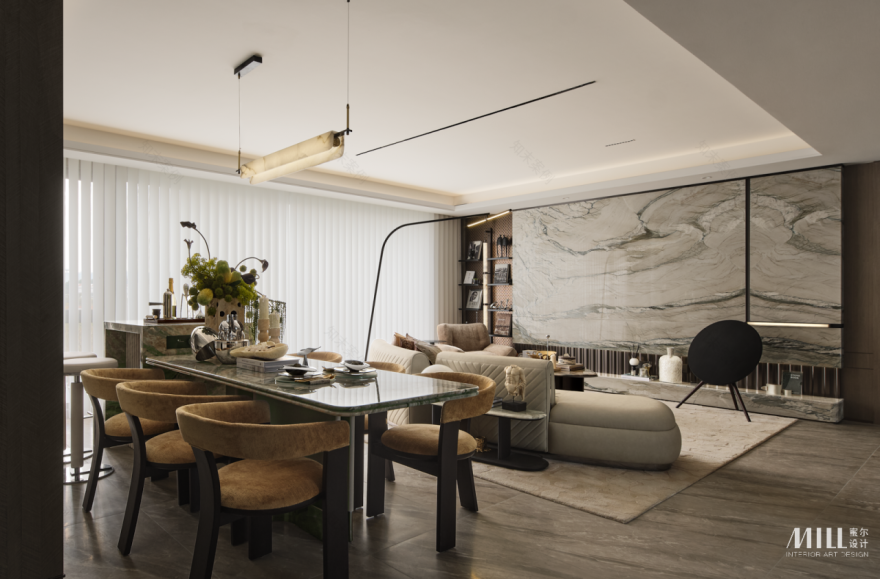 蜜尔设计 | 成都万科·锦上扬华115m²&125m²&143m²样板间-35